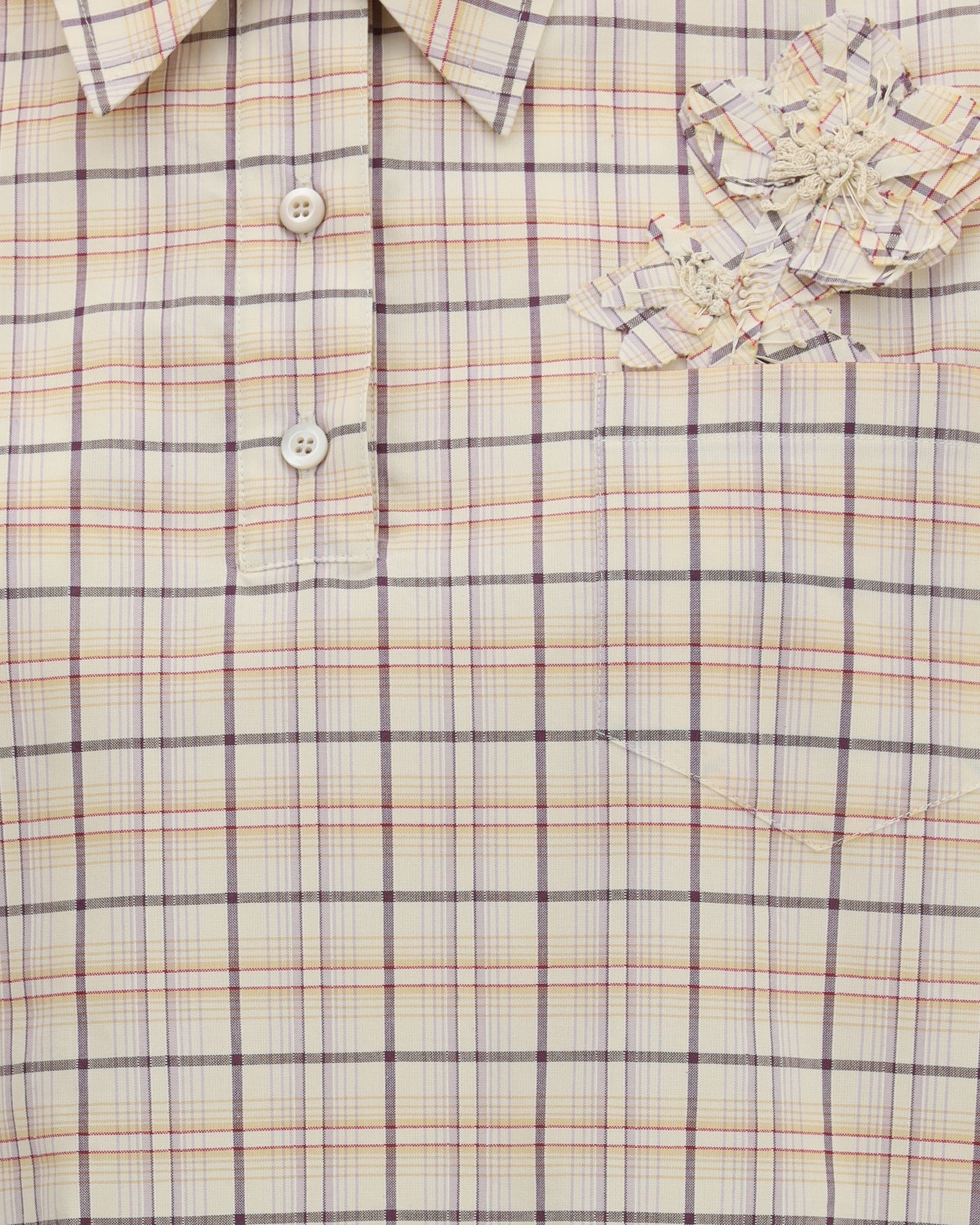 Prada Checked Poplin Shirt