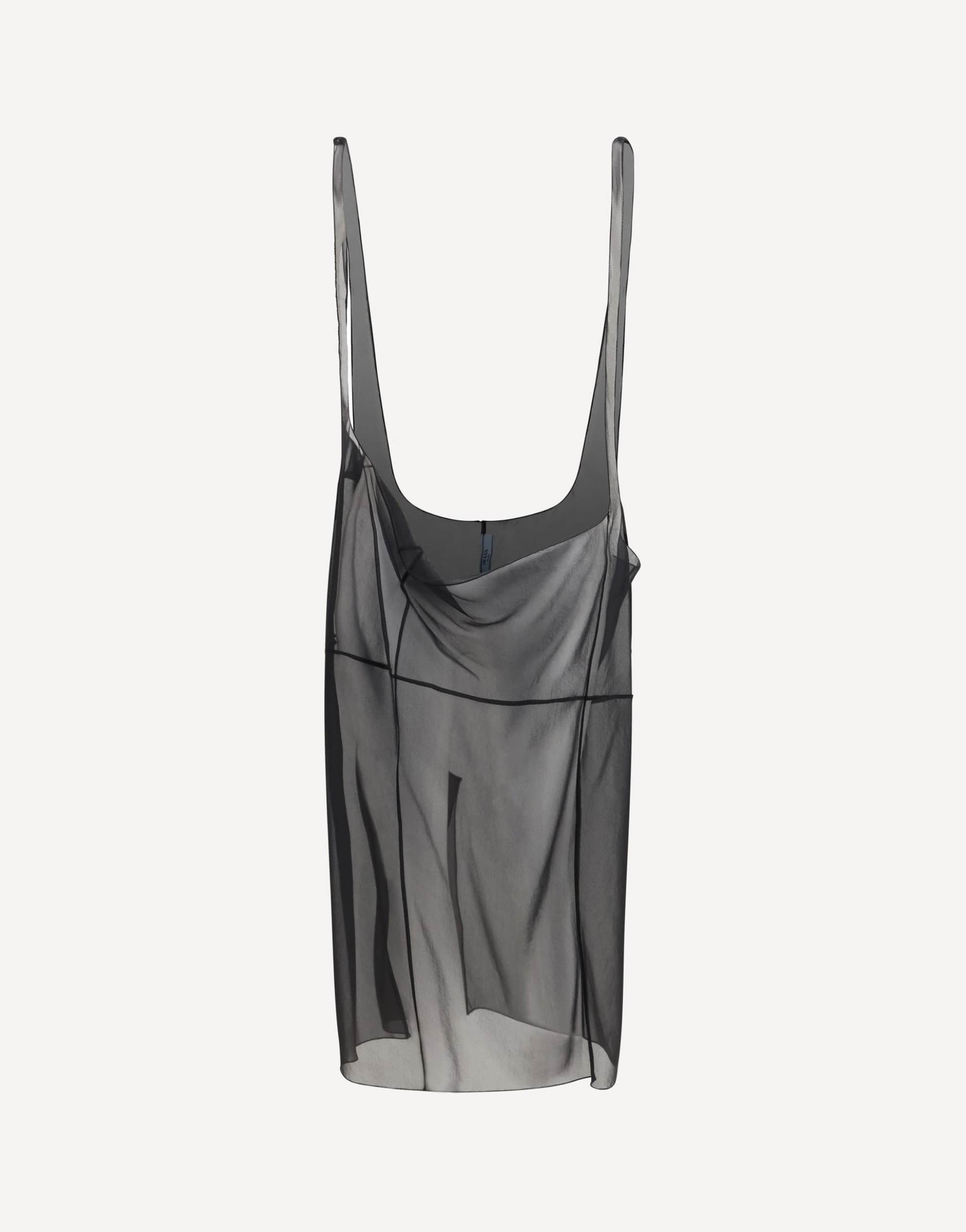 Prada Cigaline Midi Skirt With Suspender Straps