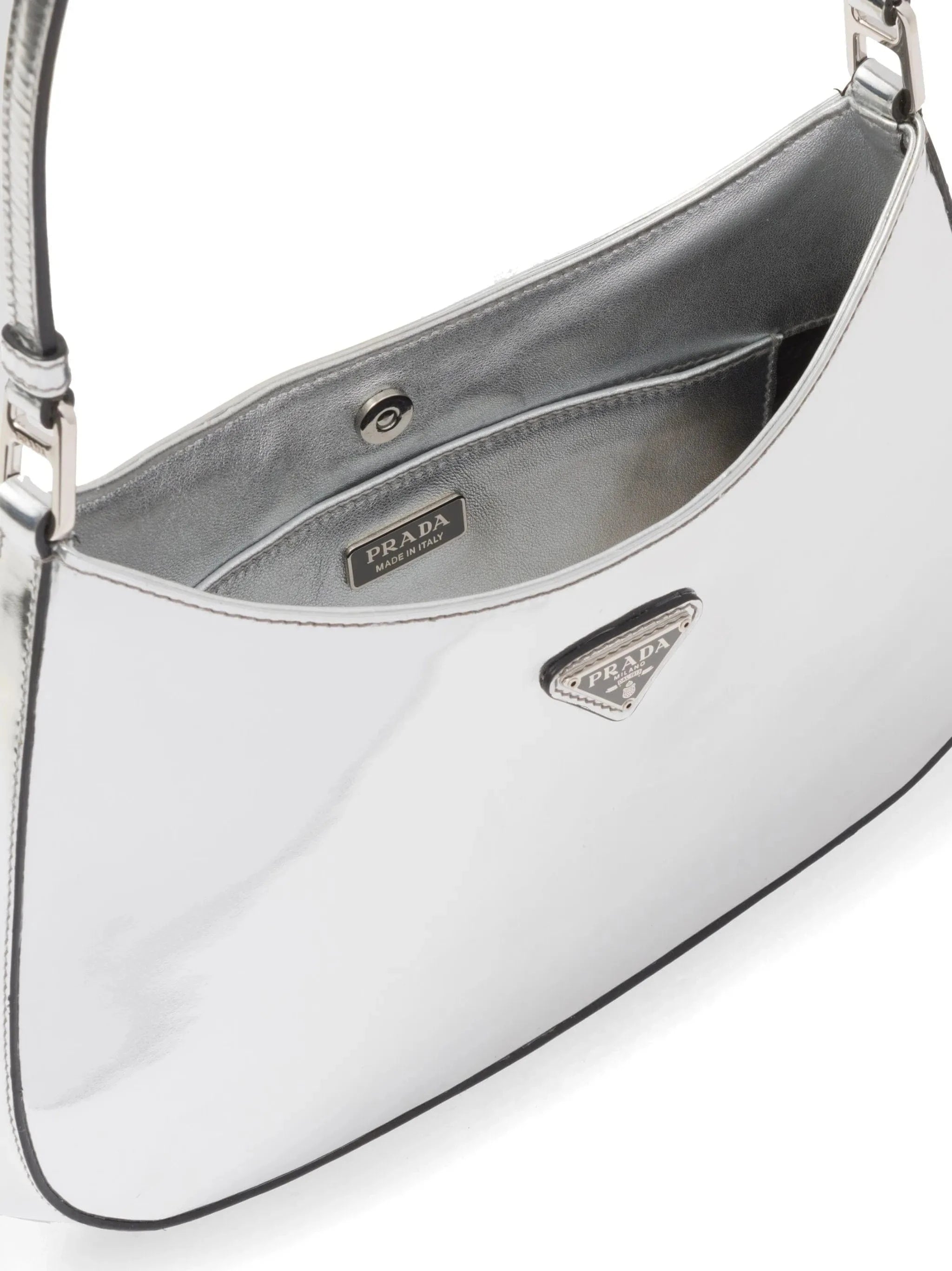 Prada Cleo Leather Shoulder Bag