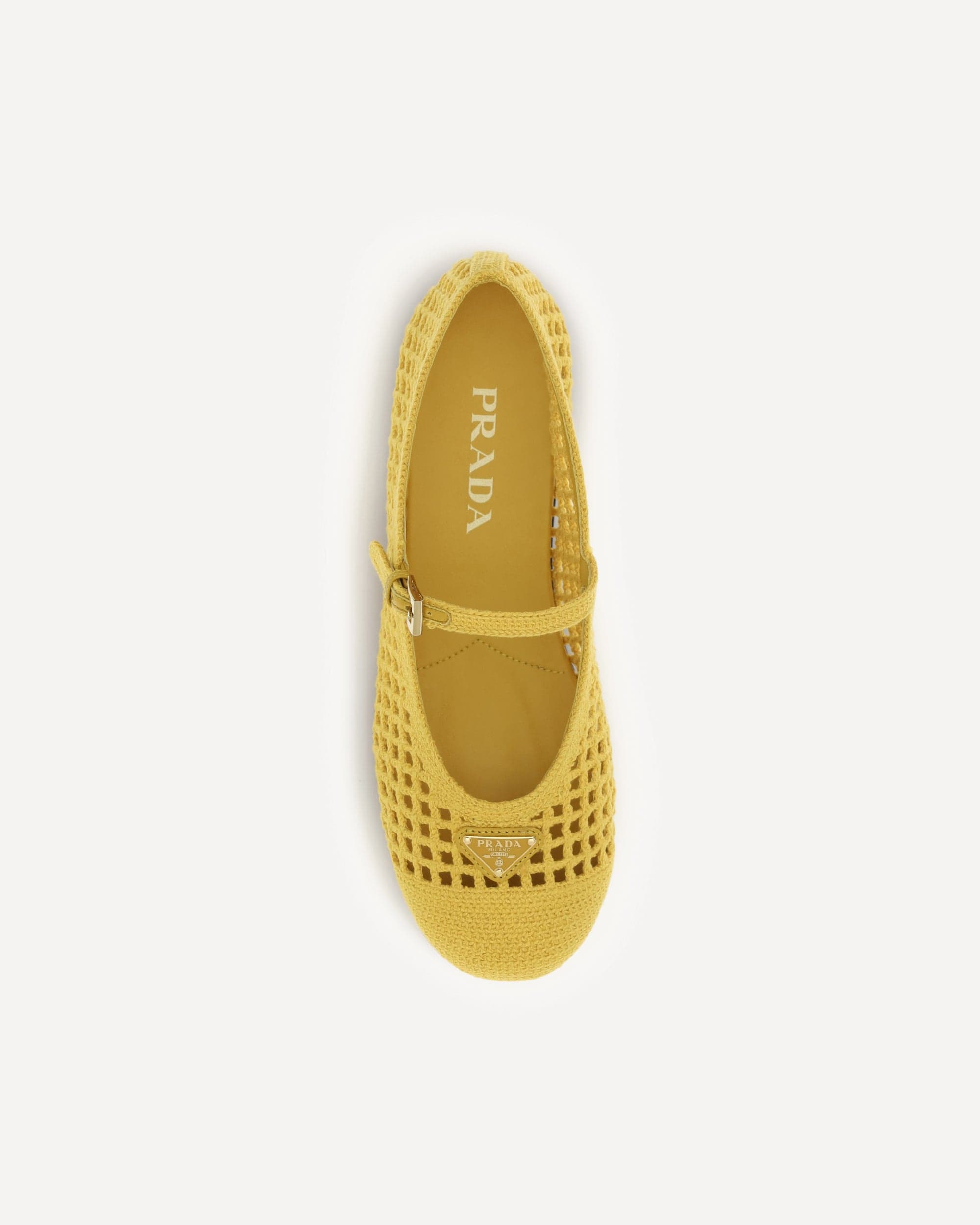 バレエシューズ PRADA CROCHET BALLET FLAT LOAFERS Prada Crochet Ballerinas | Sendegaro FR
