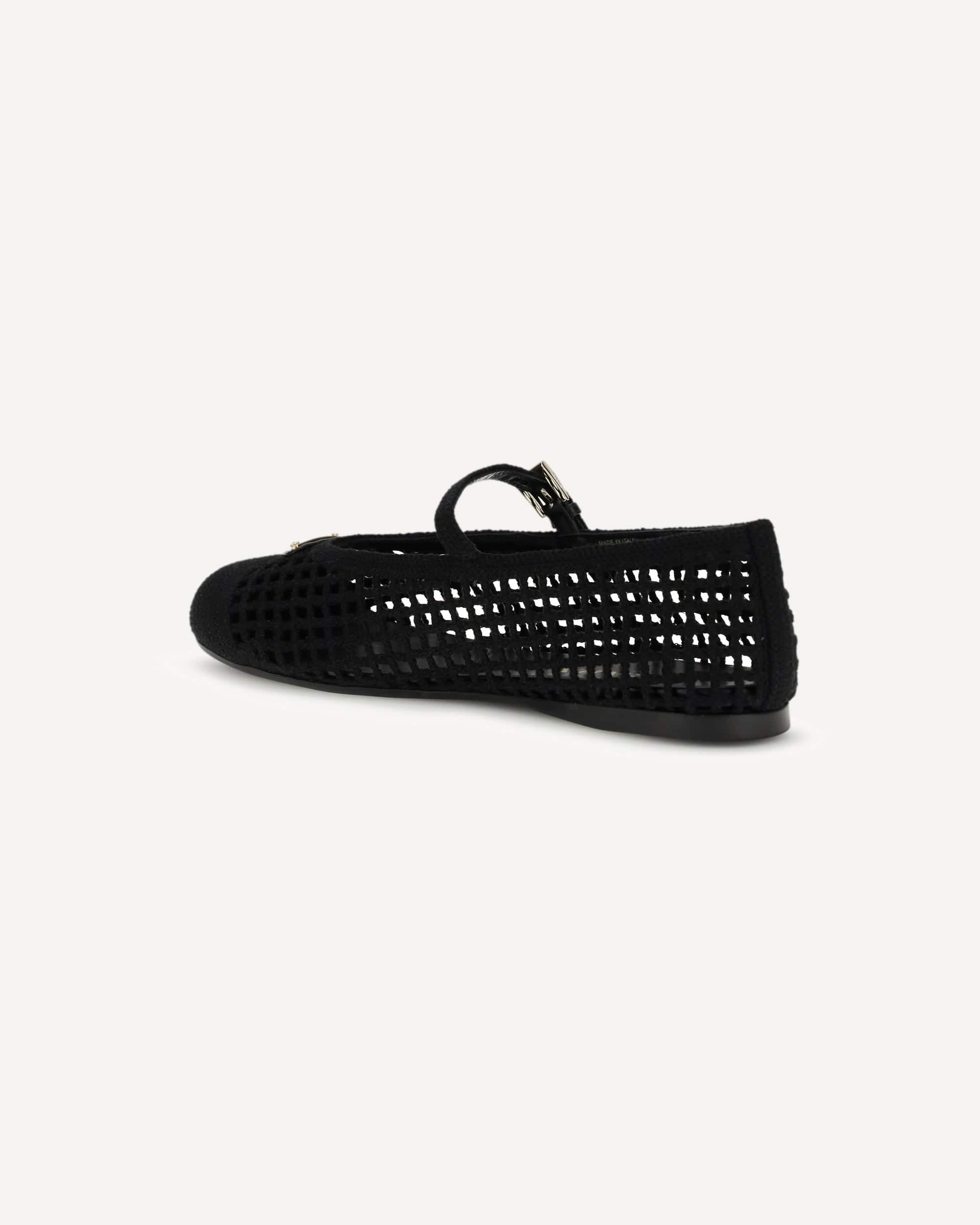 Prada Crochet Ballerinas