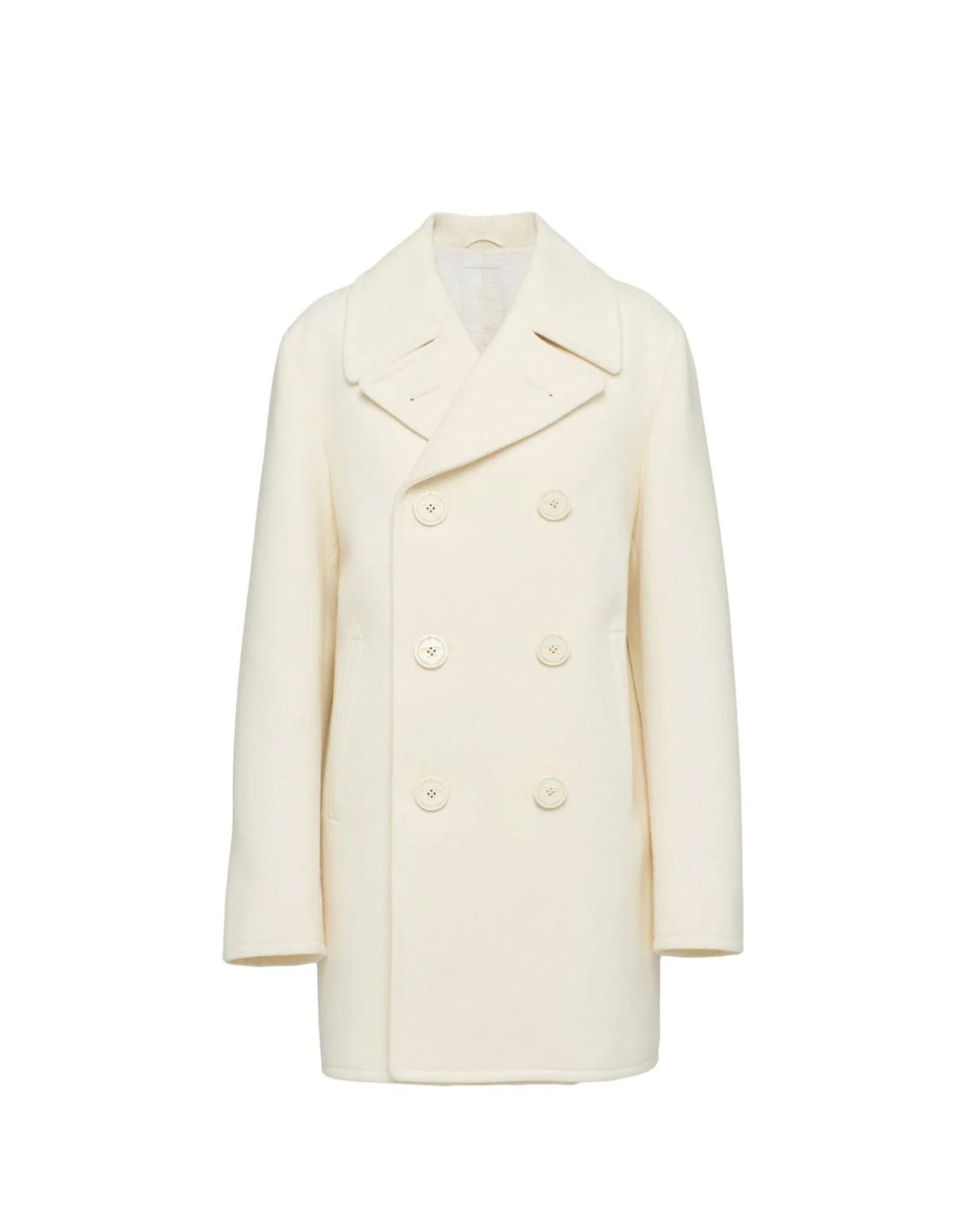 Prada Double-Breasted Wool Coat