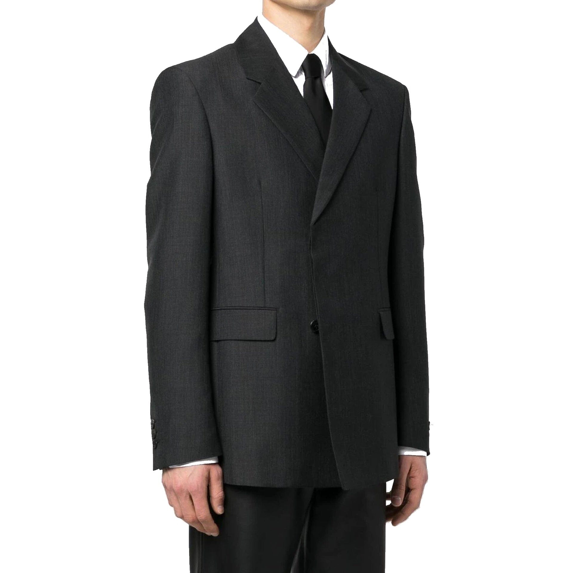 Prada Double-Breasted Wool Jacket - alternate view