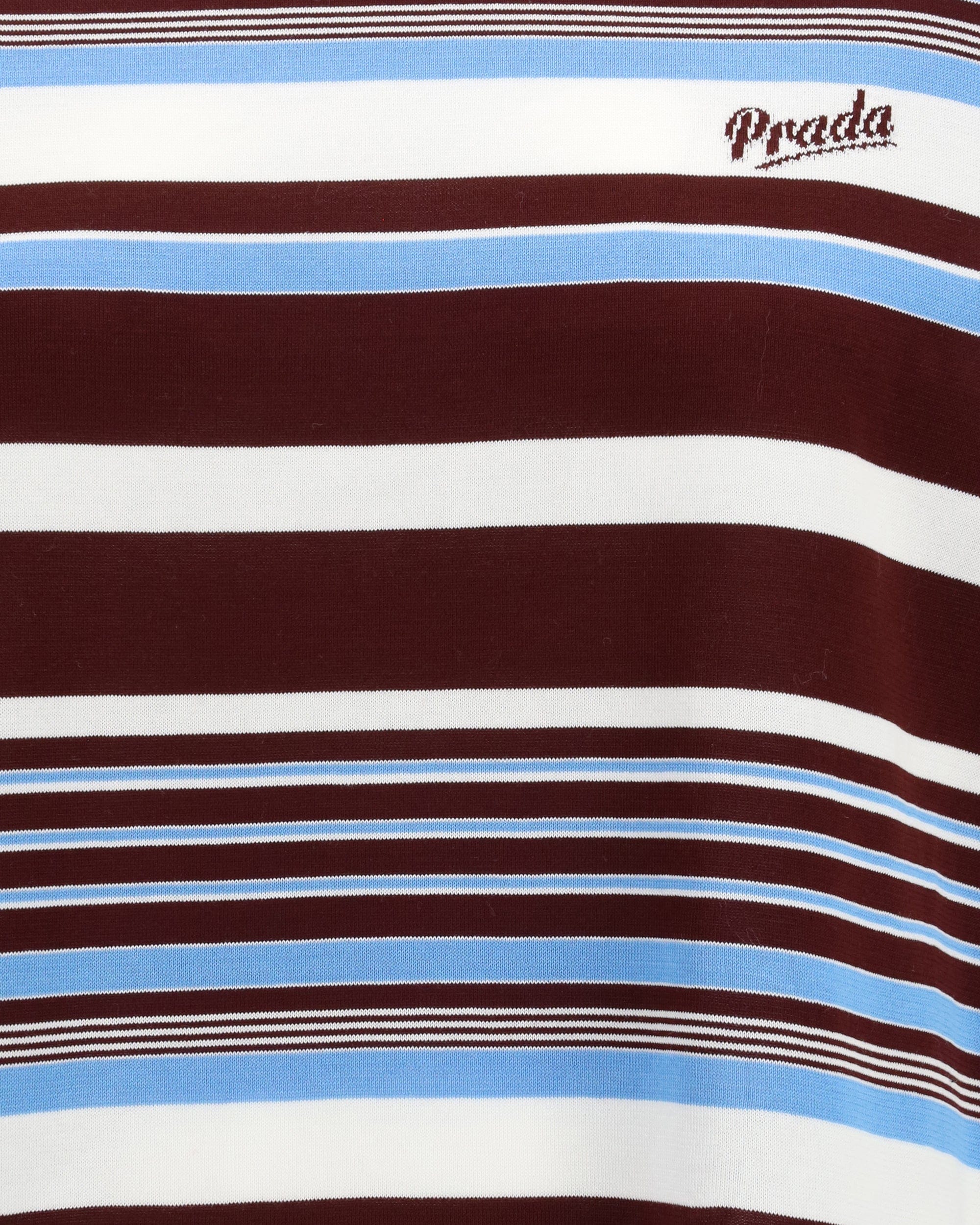 Prada Embroidered Cotton T-Shirt