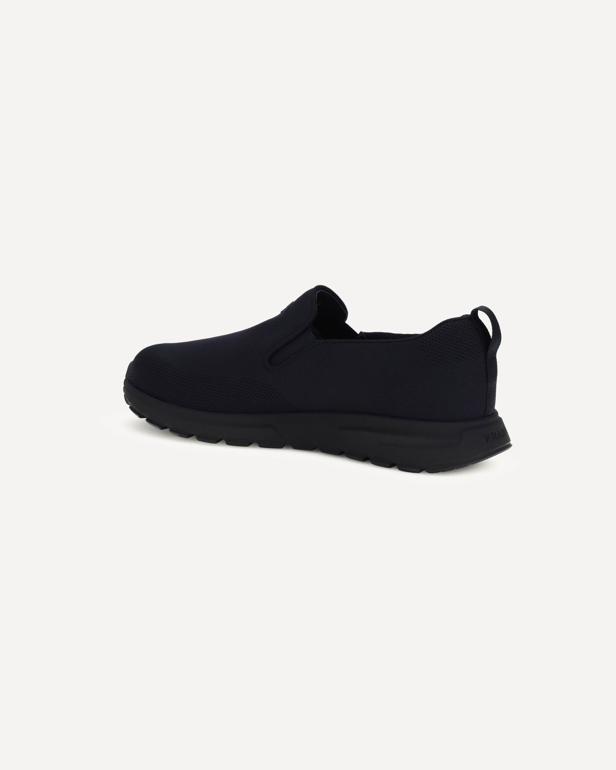 Prada Jersey Slip-On Sneakers