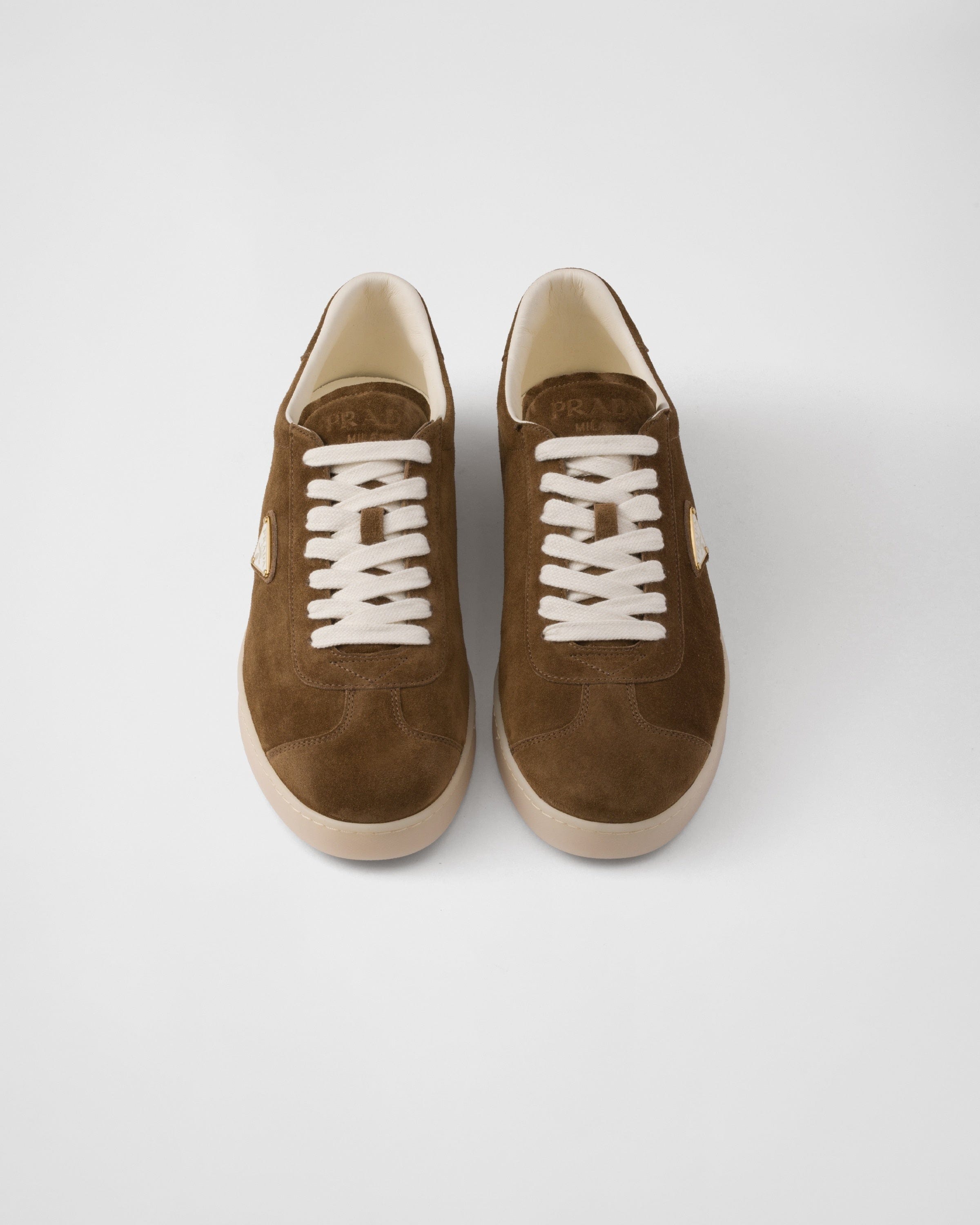 Prada Lane Suede Sneakers