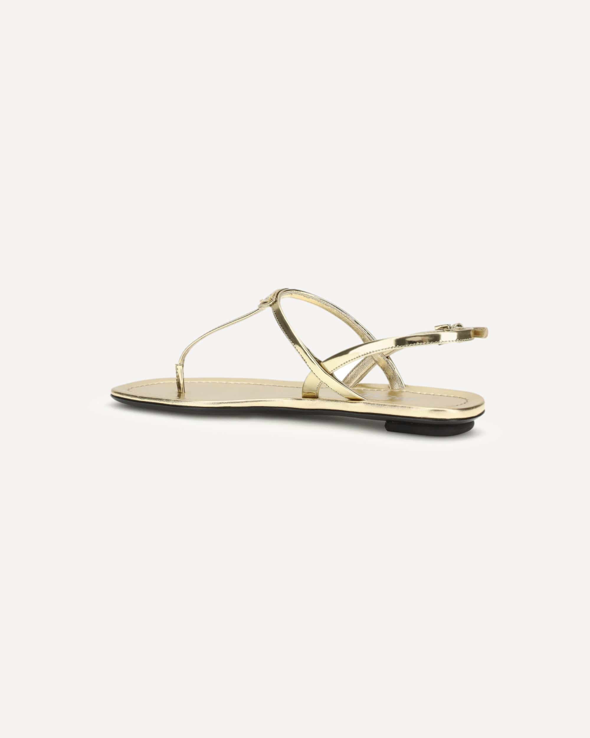 Prada Leather Flip-Flop Sandals