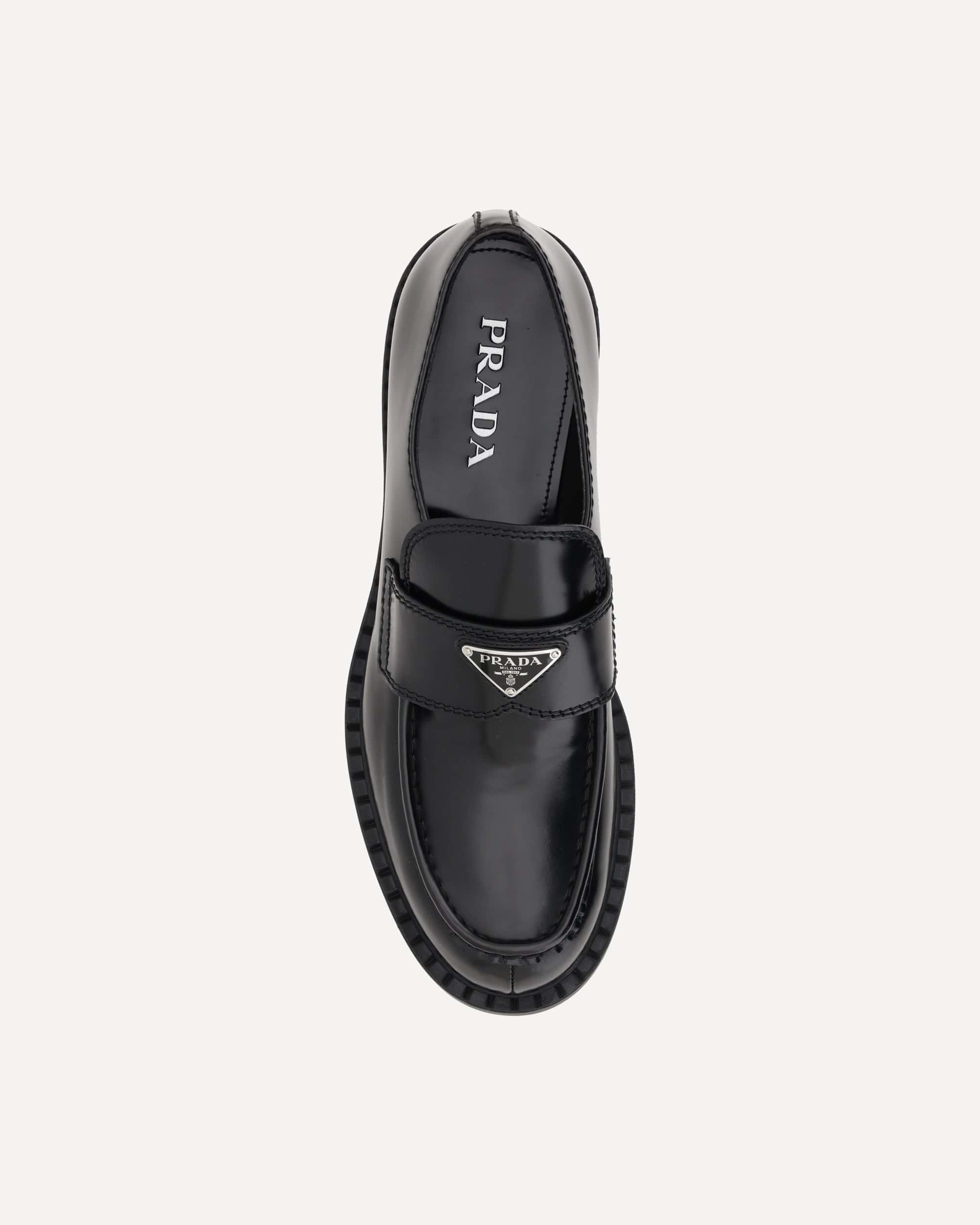 Prada Prada Leather Loafers