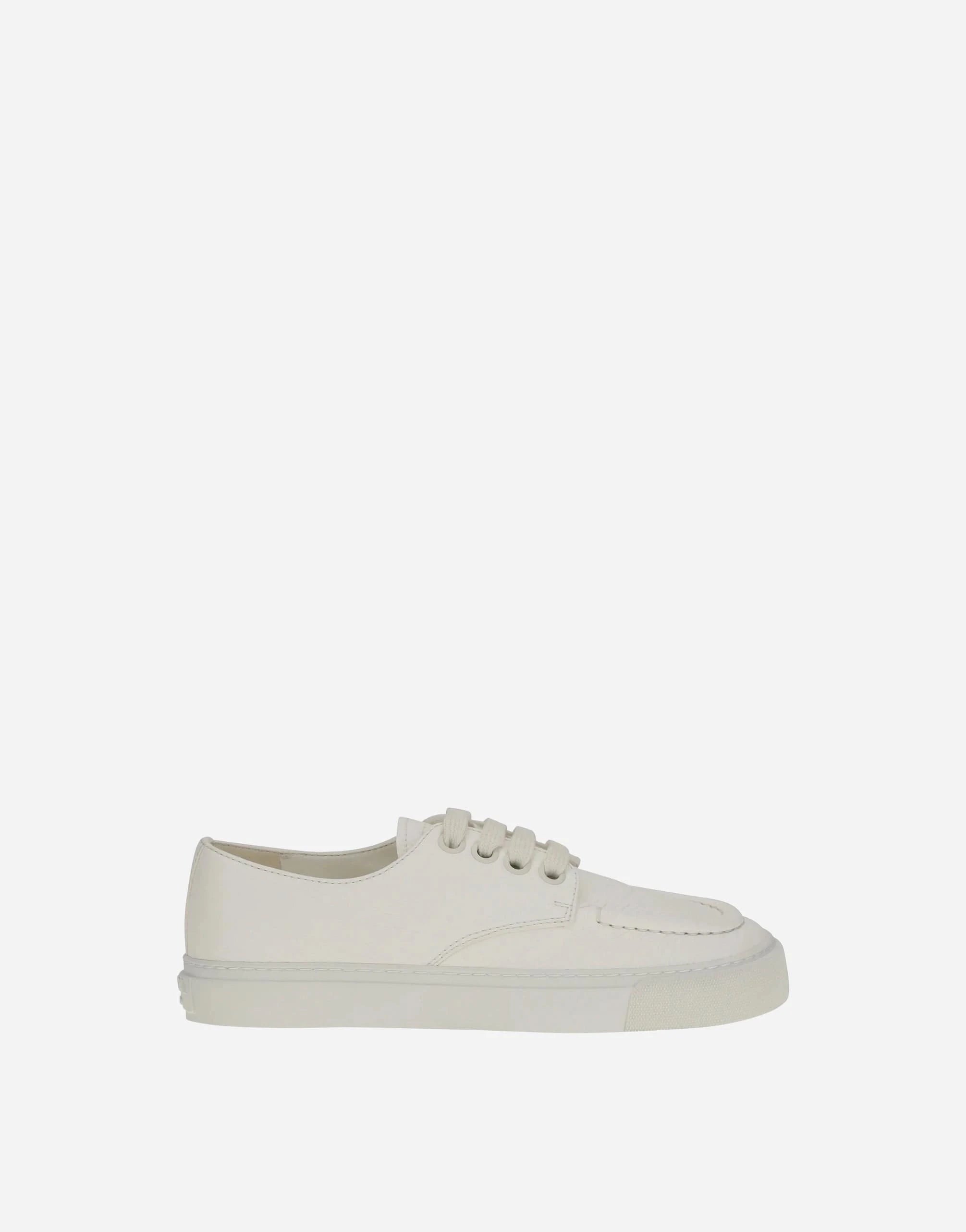 Prada Leather Low-Top Sneakers