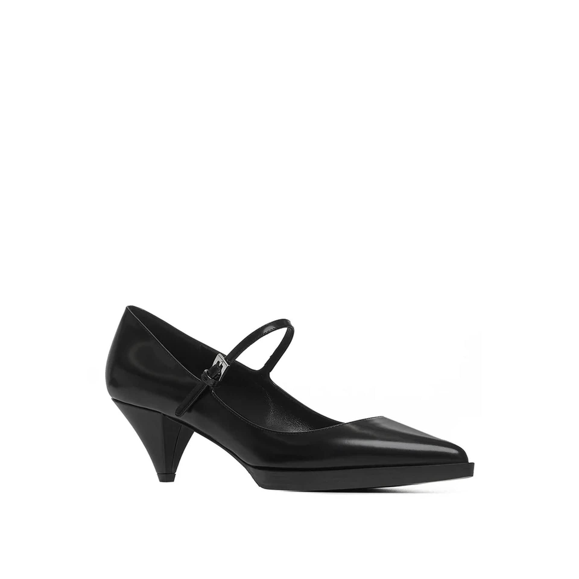 靴 Prada Leather Strap Heels Prada Leather Pointed Toe Pumps | Sendegaro ZA