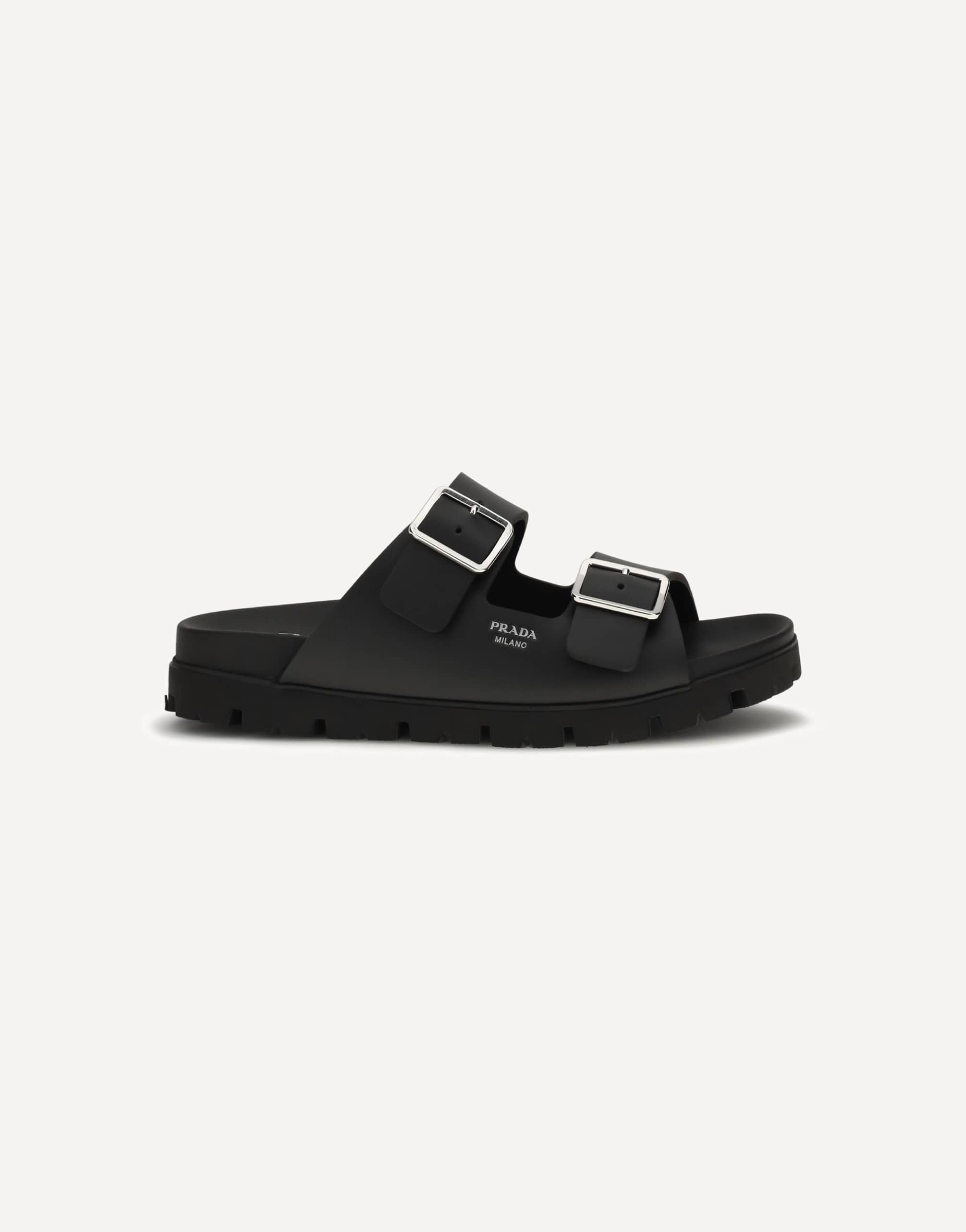 Prada Sandálias de couro | Sendegaro BR