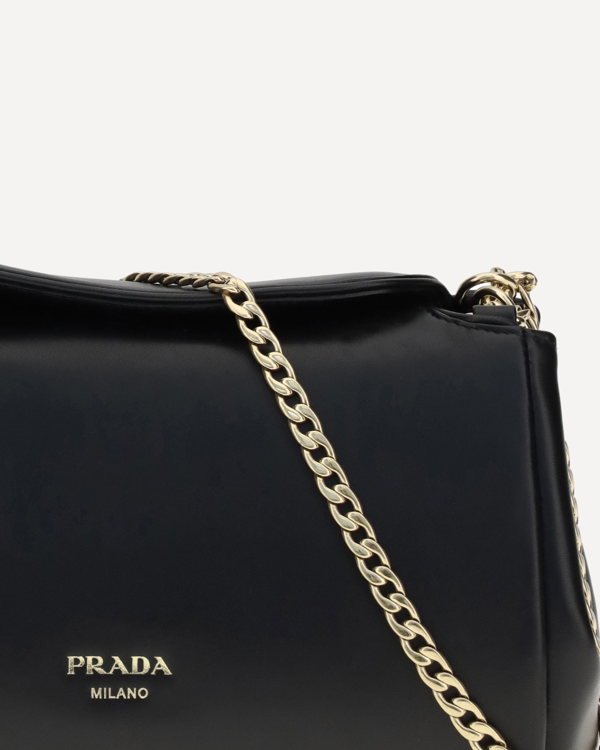 PRADA ショルダーバッグ プラダ ショルダーバッグ レディース TESSUTO SPAZZOLATO ブラック