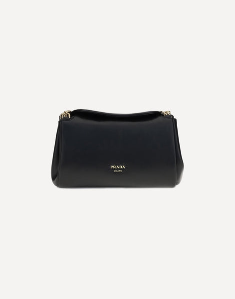 敏恵 榎本様★専用です★ PRADA ブラック ショルダーバッグ Prada レザーショルダーバッグ | Sendegaro JP