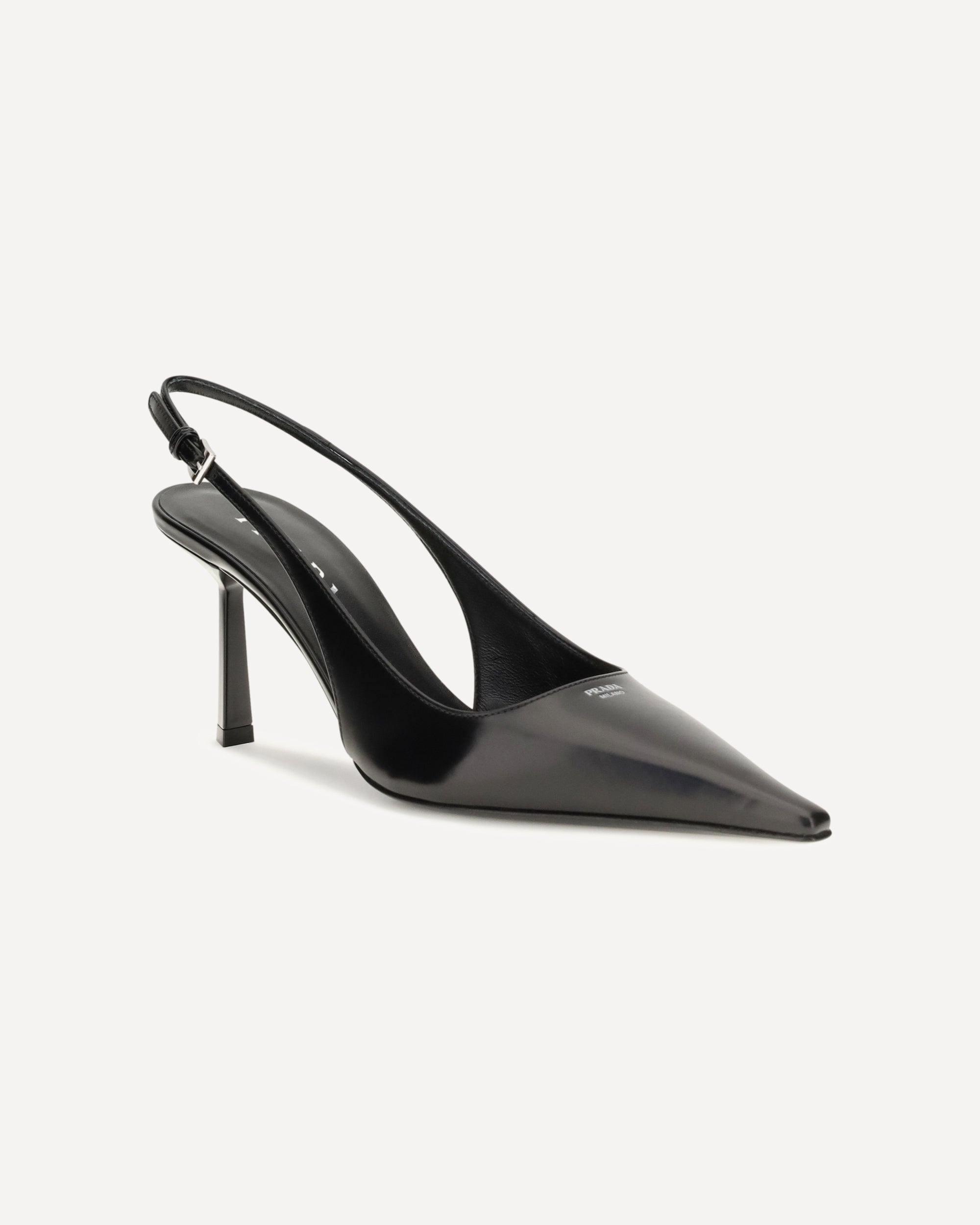 Prada Escarpins slingback en cuir Prada - alternate view