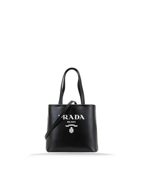 Prada Logo Leather Tote Bag | Sendegaro IT