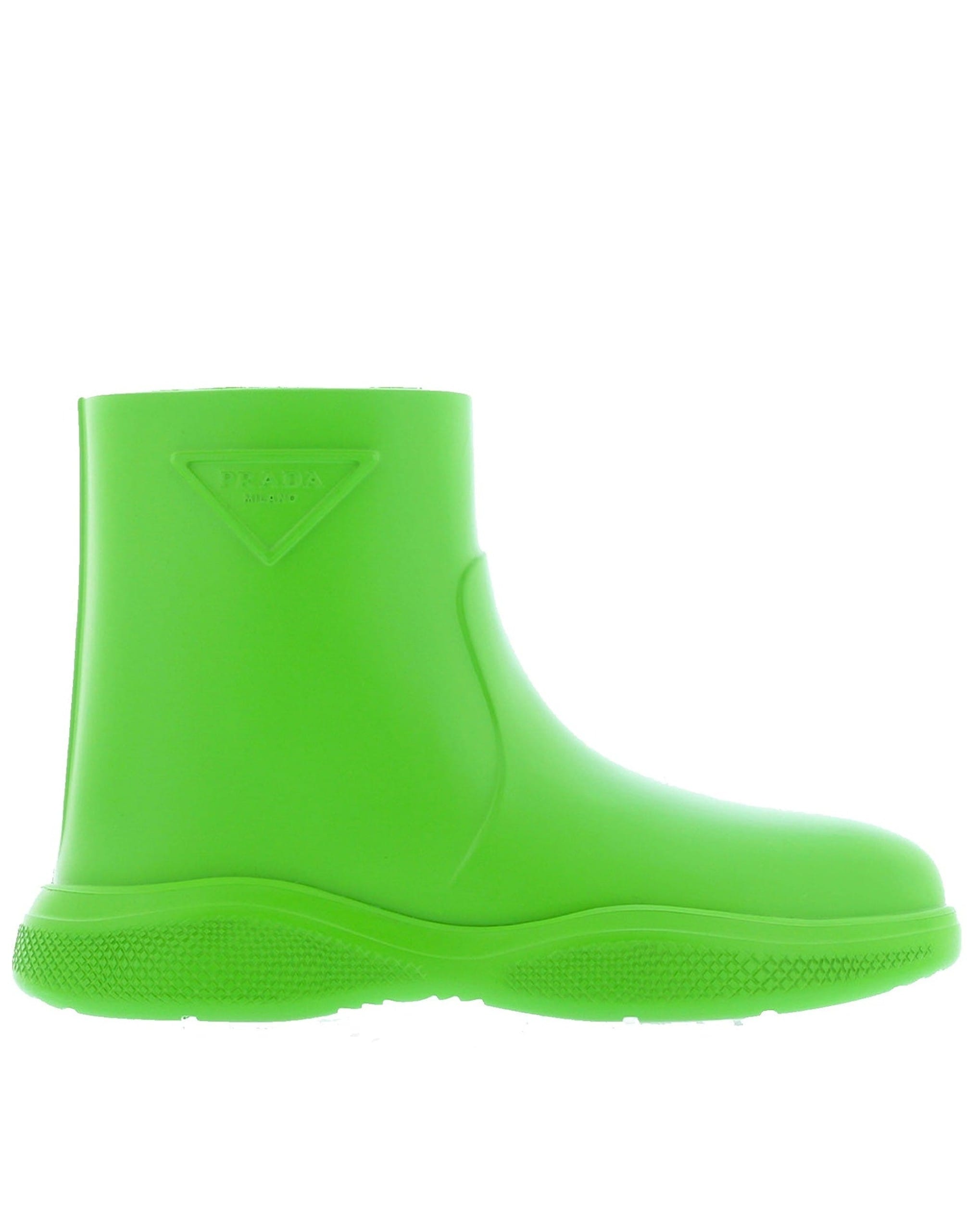 Prada Logo Rubber Boots