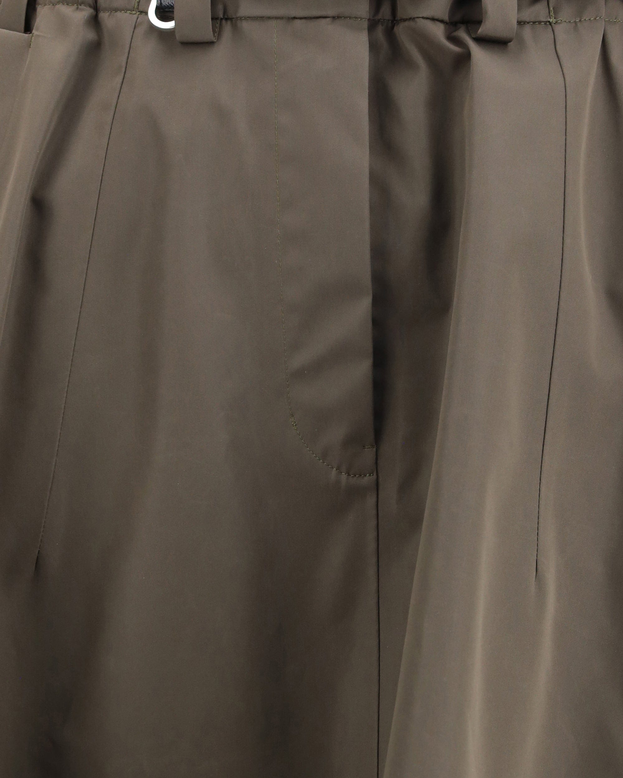 Prada Nylon Midi Skirt