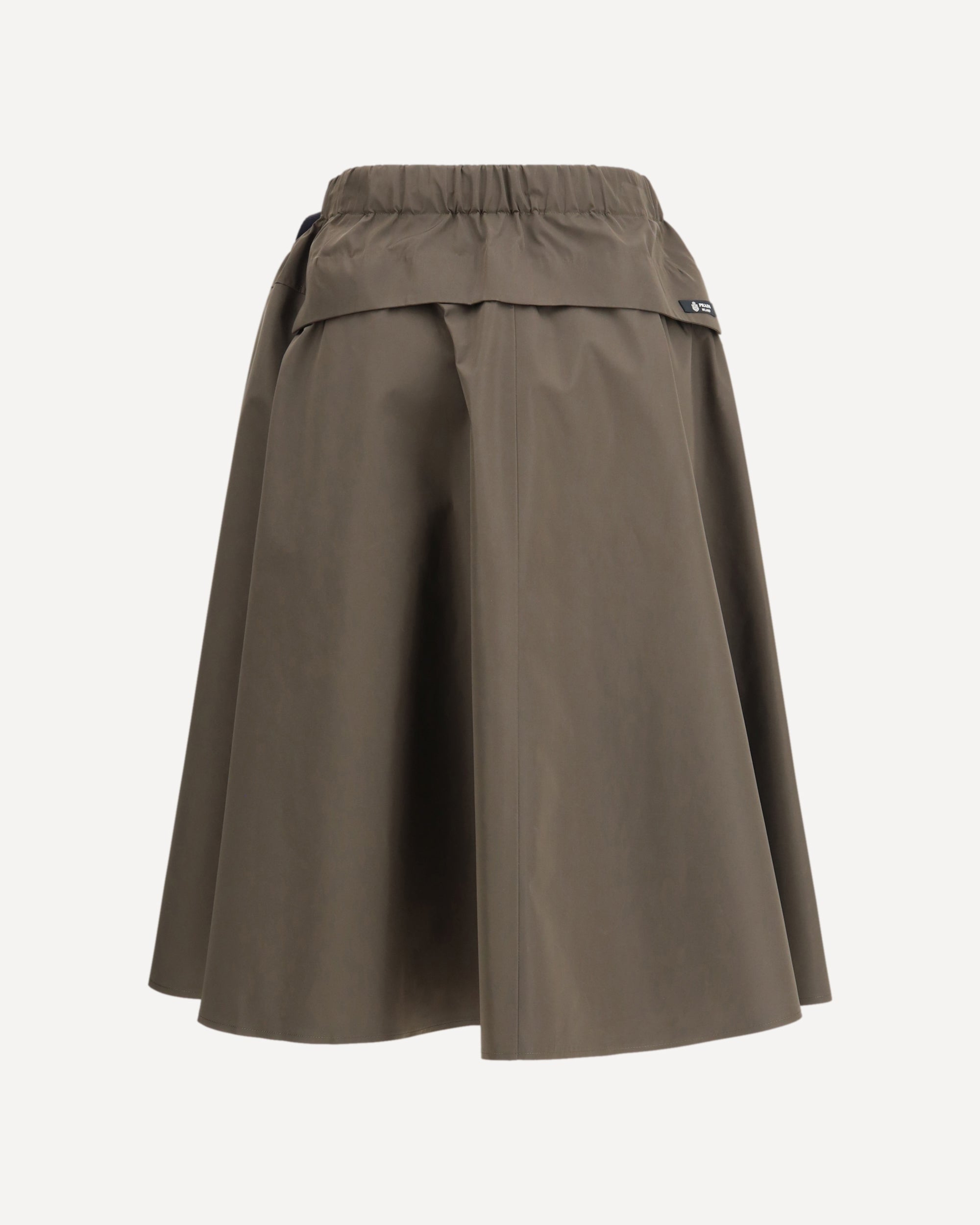 Prada Nylon Midi Skirt