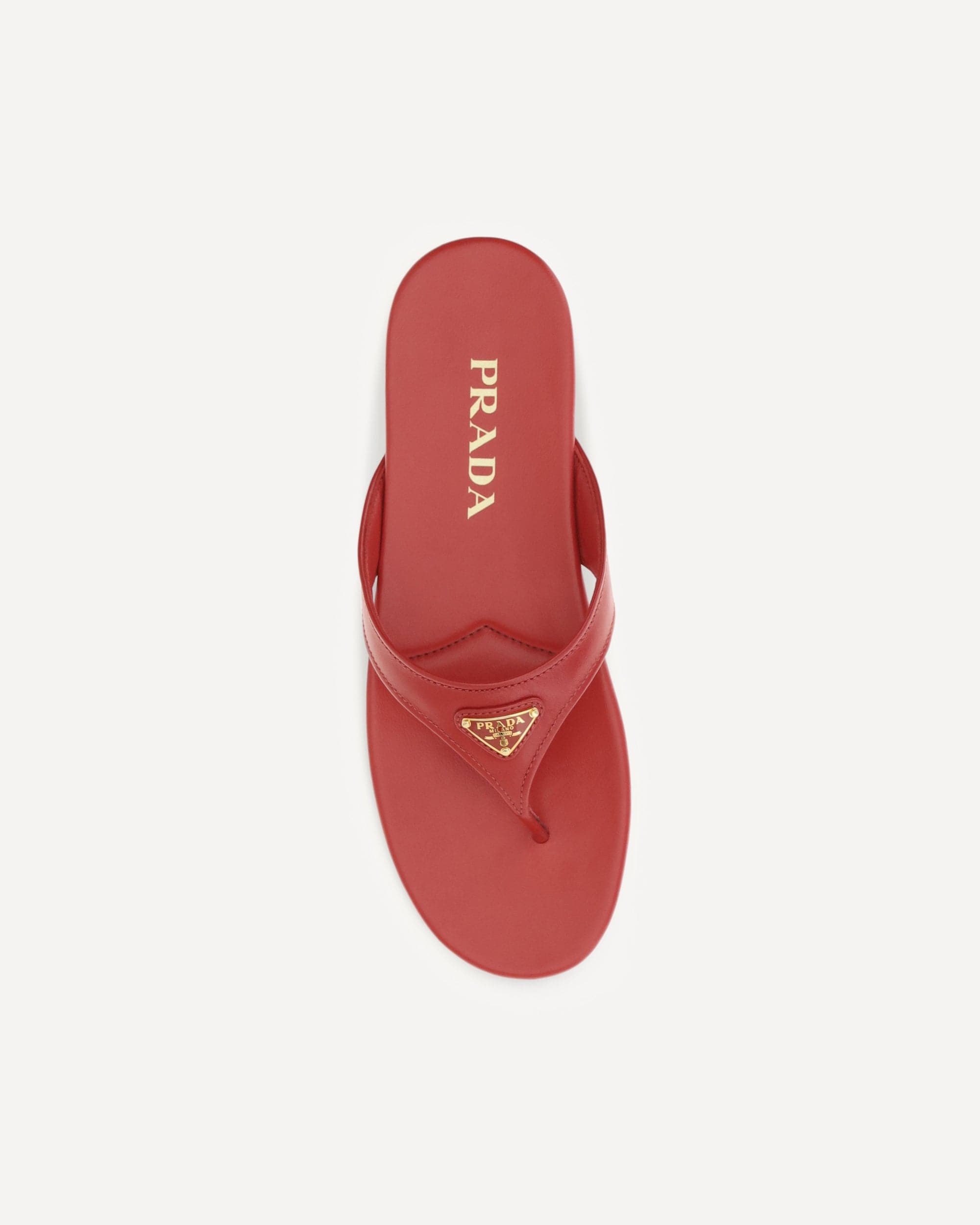 PRADA パテントレザー トングサンダル Prada パテントレザー トングサンダル | Sendegaro JP