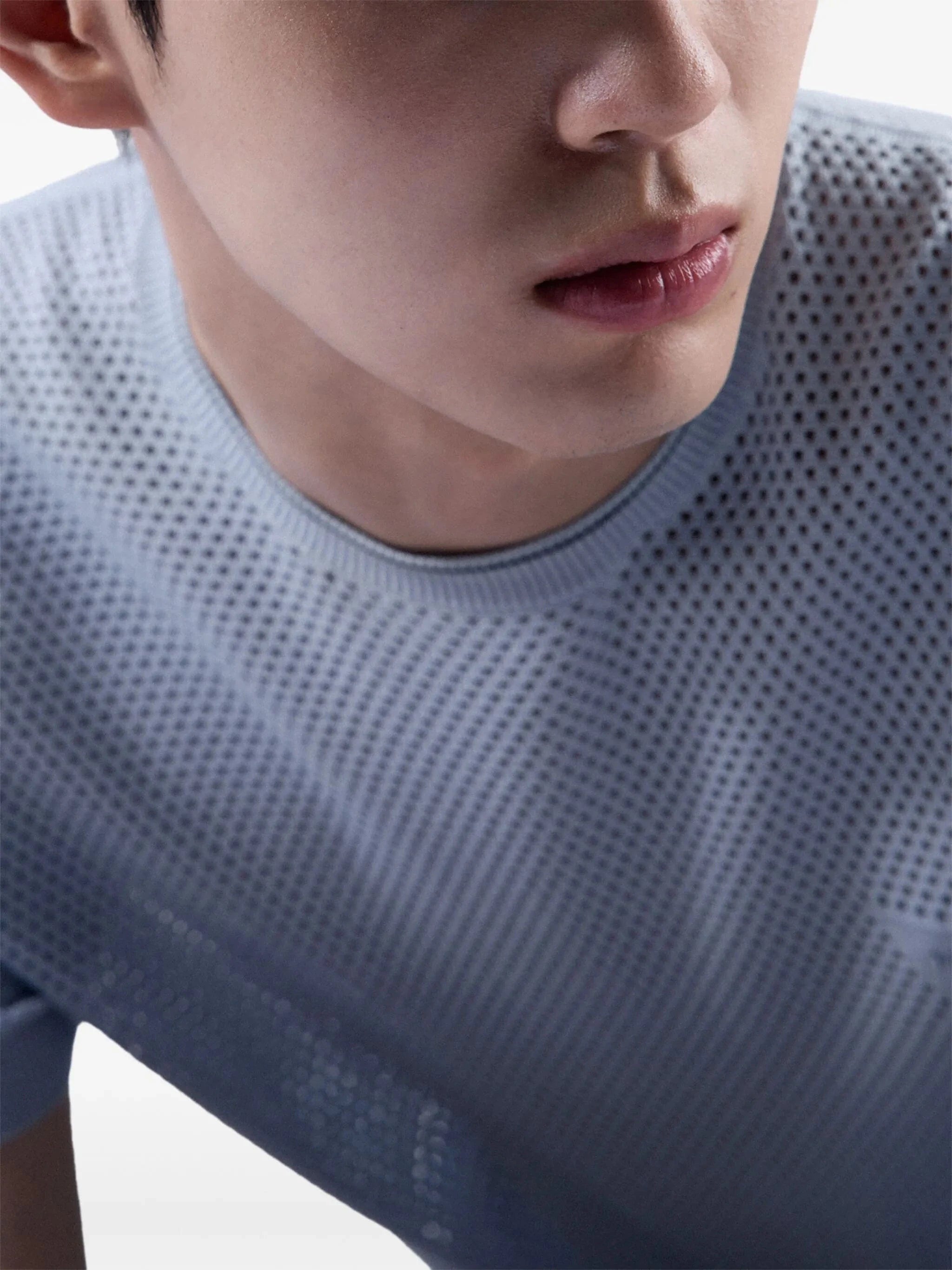 Prada Perforated-Design T-Shirt