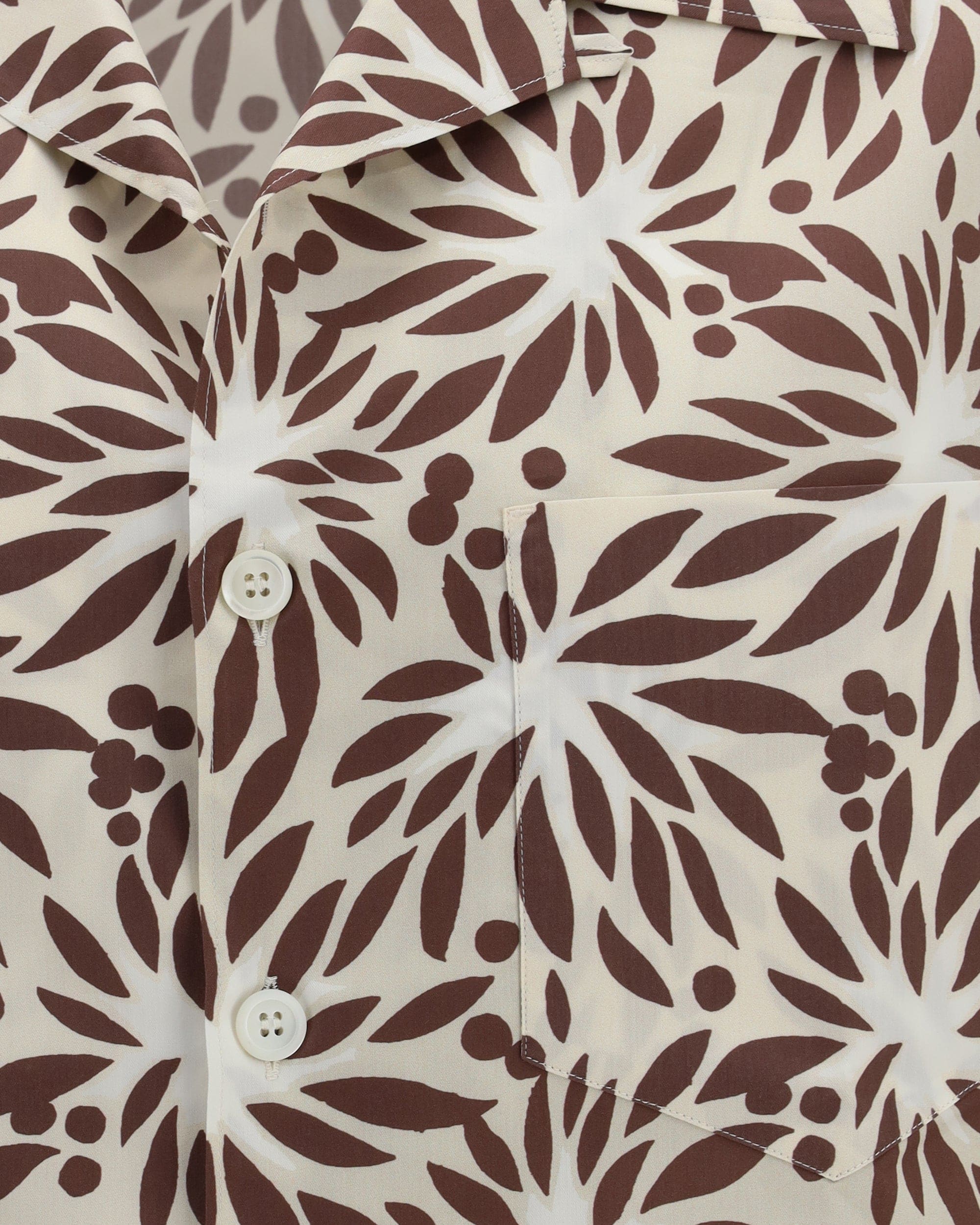 Prada Printed Cotton Bowling Shirt