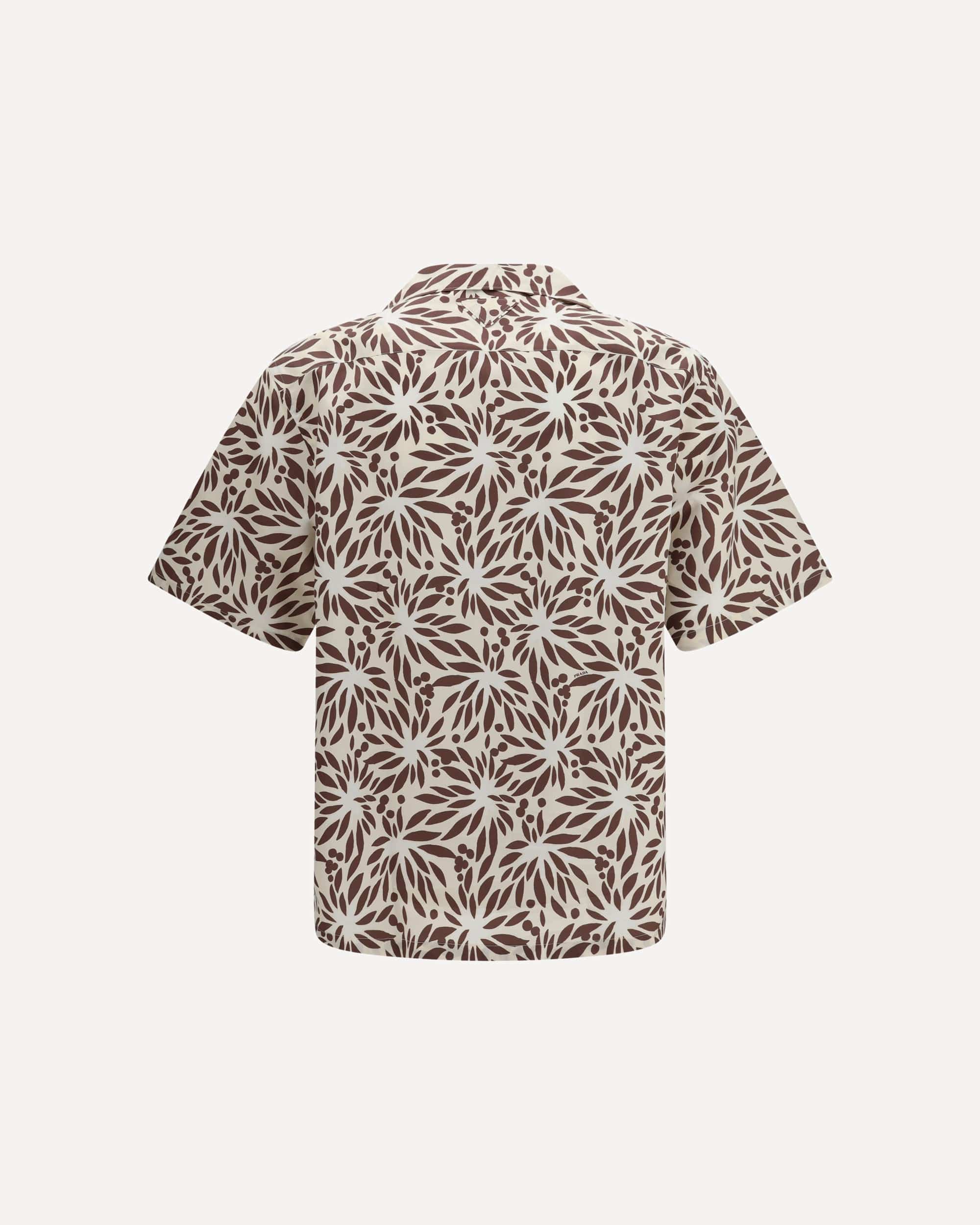 Prada Printed Cotton Bowling Shirt - alternate view