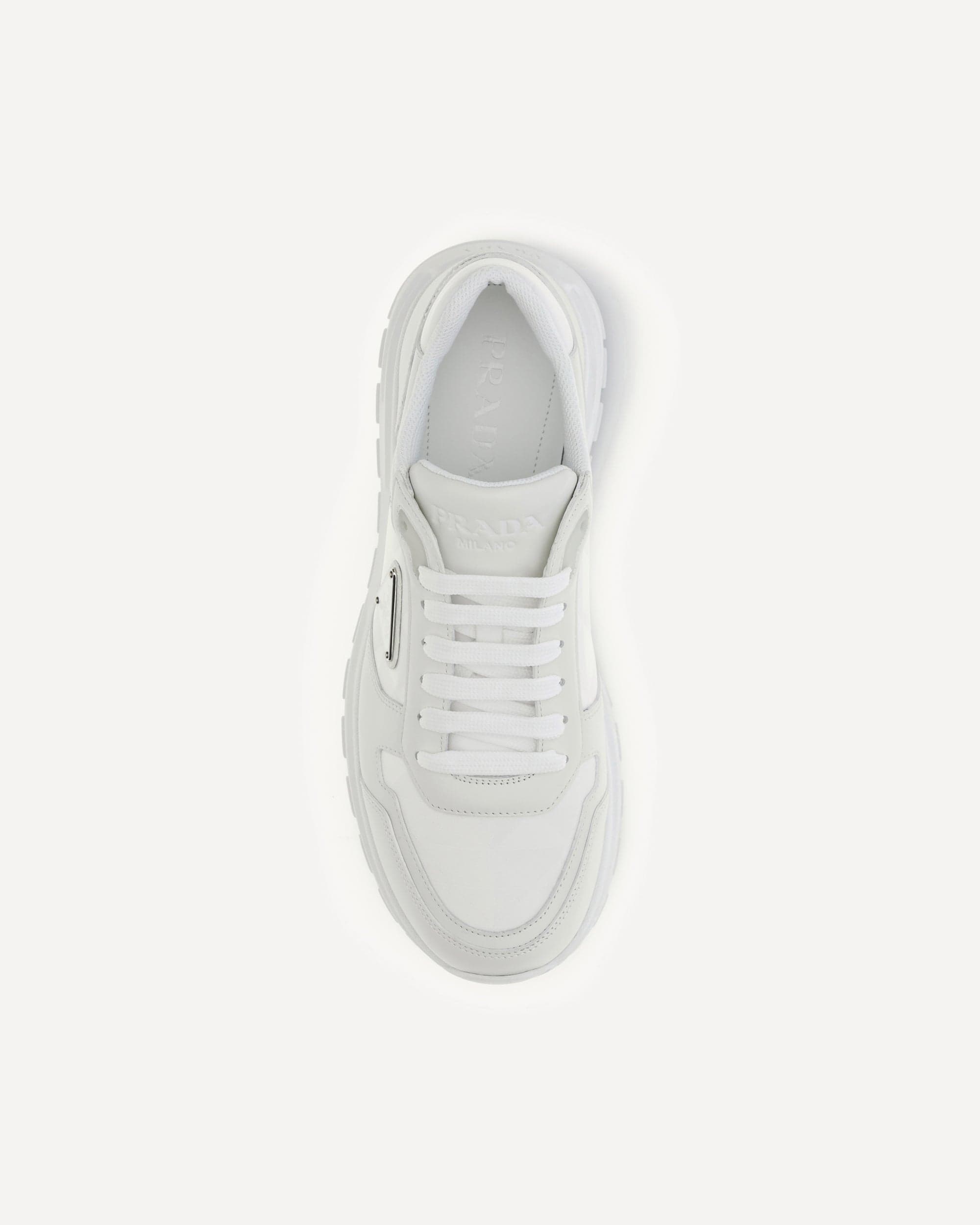 Prada Printed Logo Sneakers