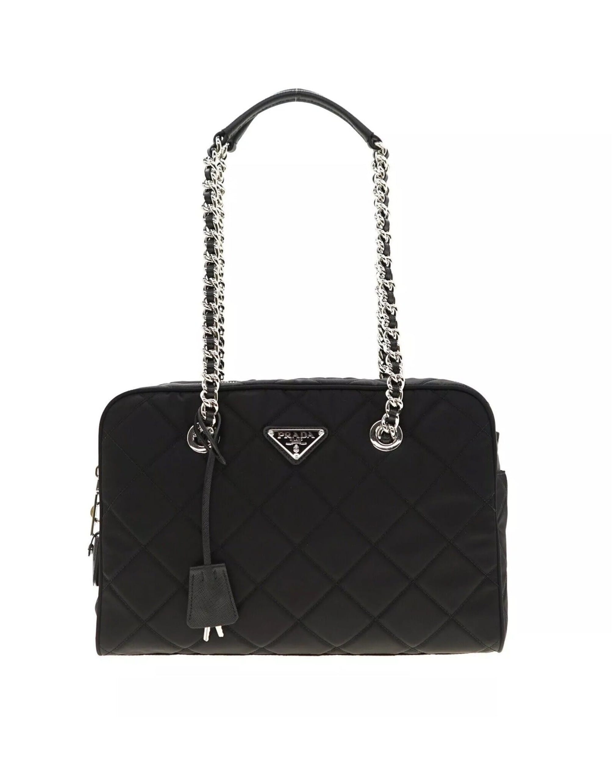 Prada Quilted Nylon Shoulder Bag | Sendegaro