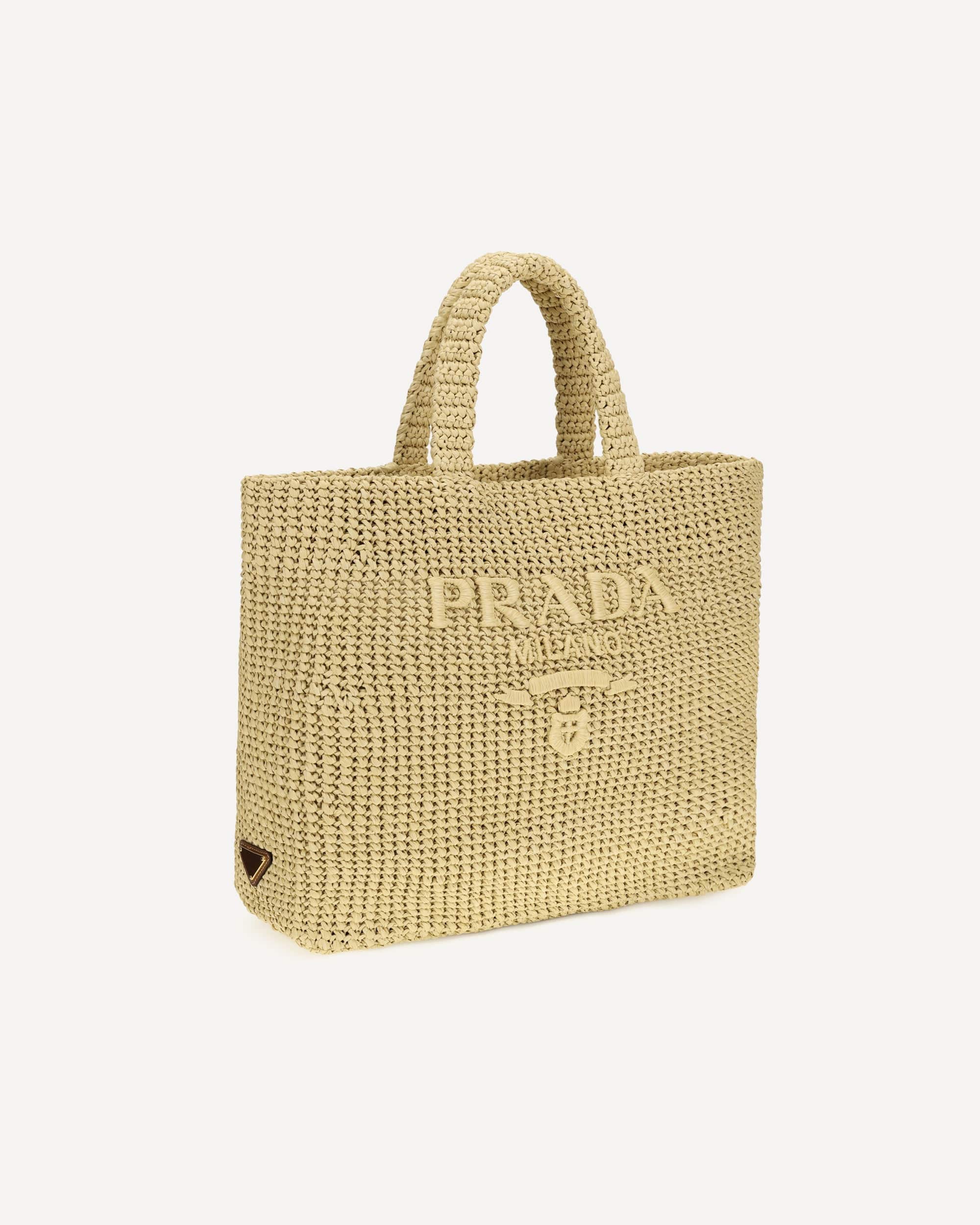 Prada ラフィア トートバッグ | Sendegaro JP