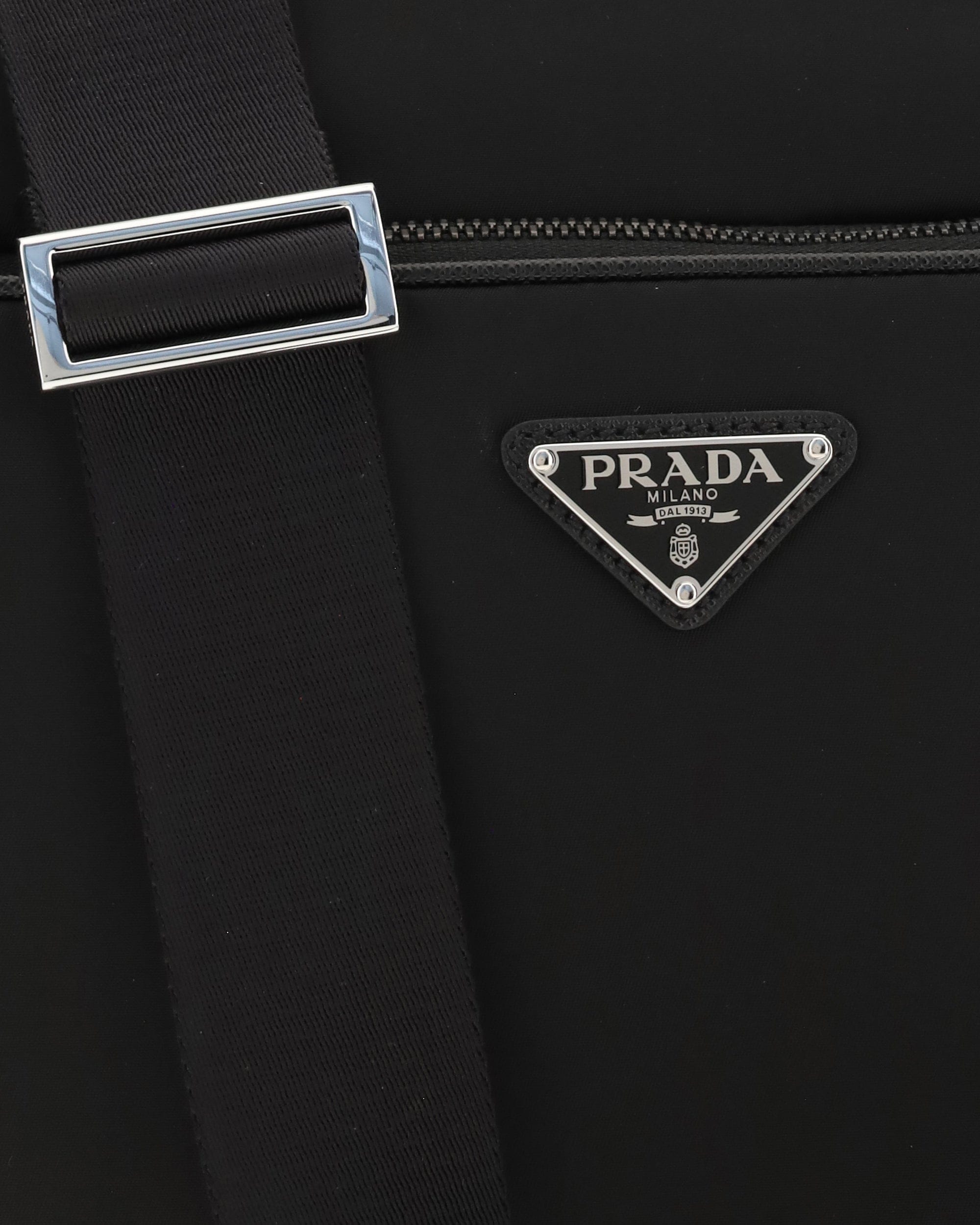 Prada Re-Nylon And Leather Shoulder Bag | Sendegaro DE