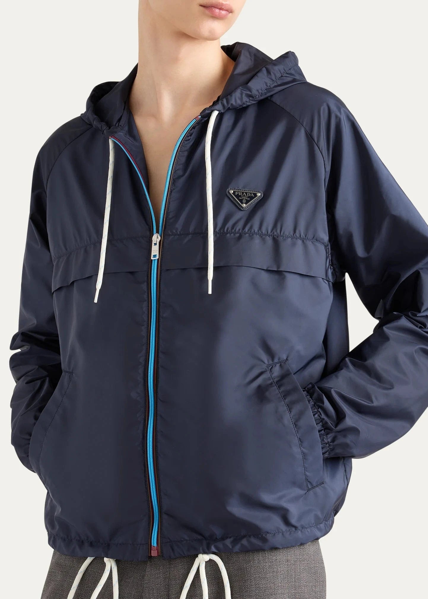 Prada Re-Nylon Blouson jacket Sendegaro PH