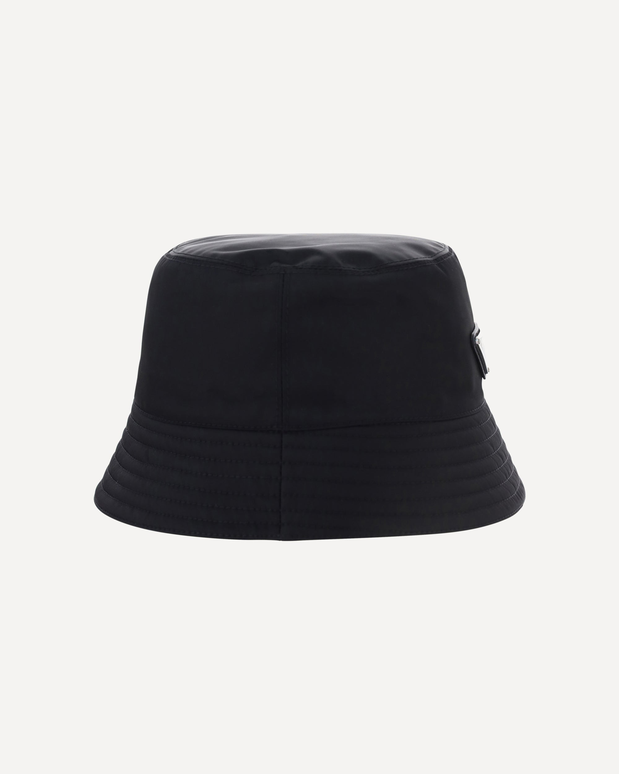 Prada Re-Nylon Bucket Hat With Plaque - alternate view