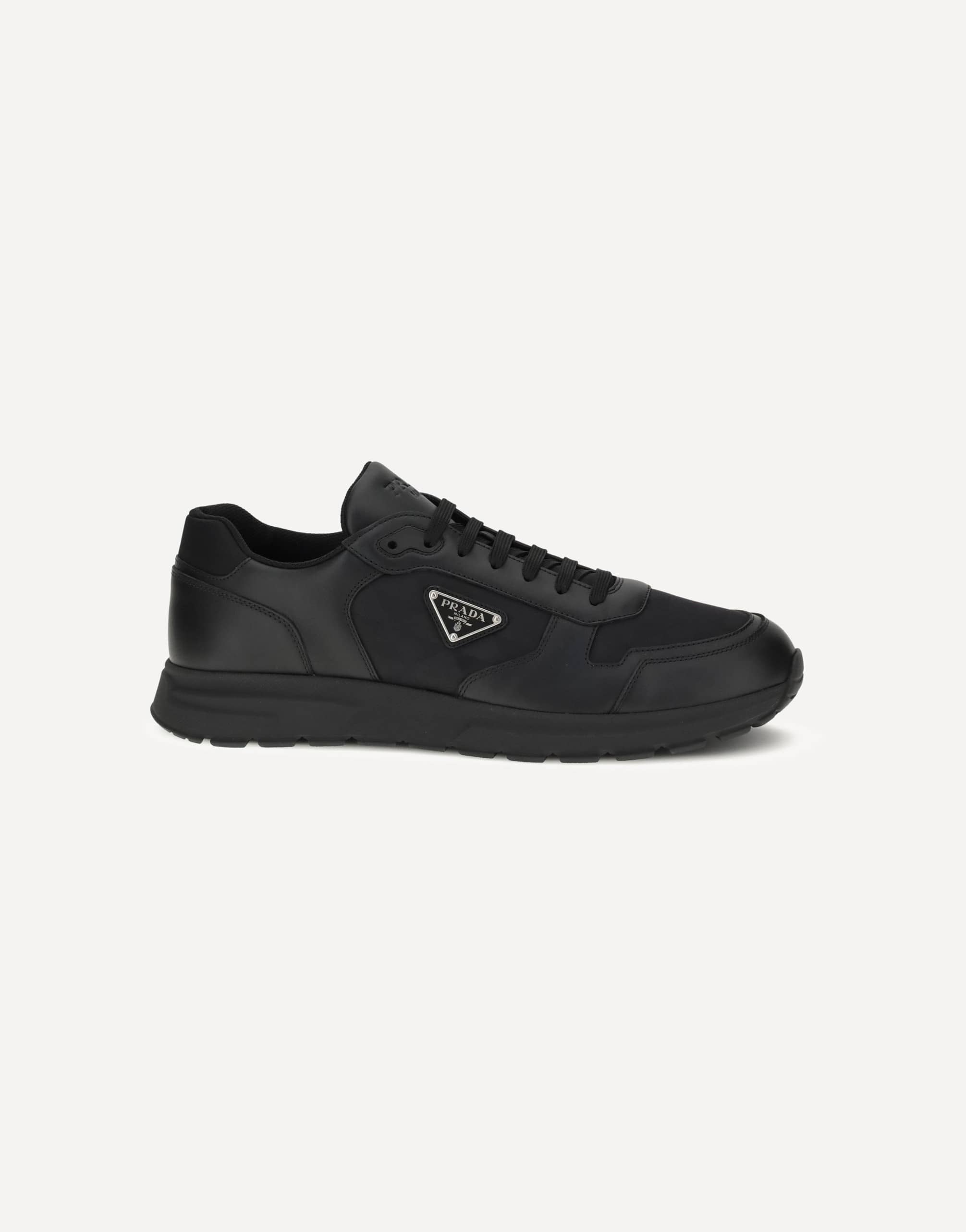 Prada Re-Nylon Sneakers With Triangle Logo