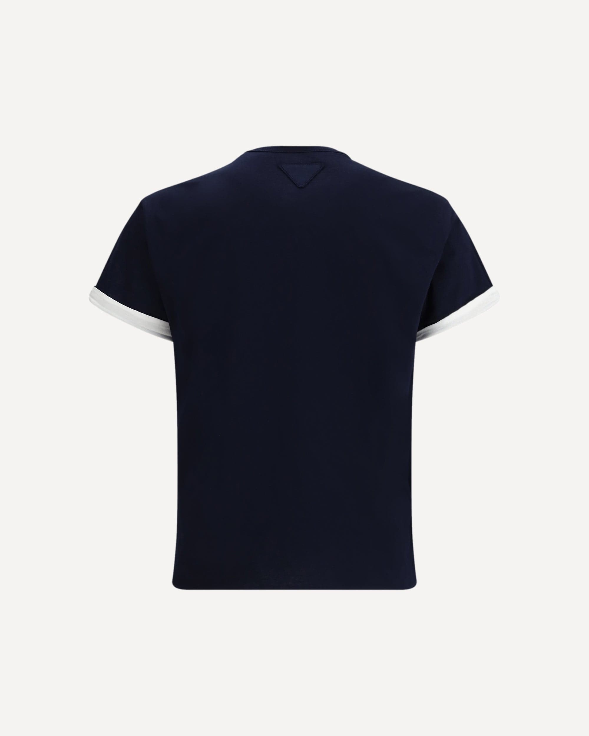 Prada Reversible Cotton T-Shirt | Sendegaro RO