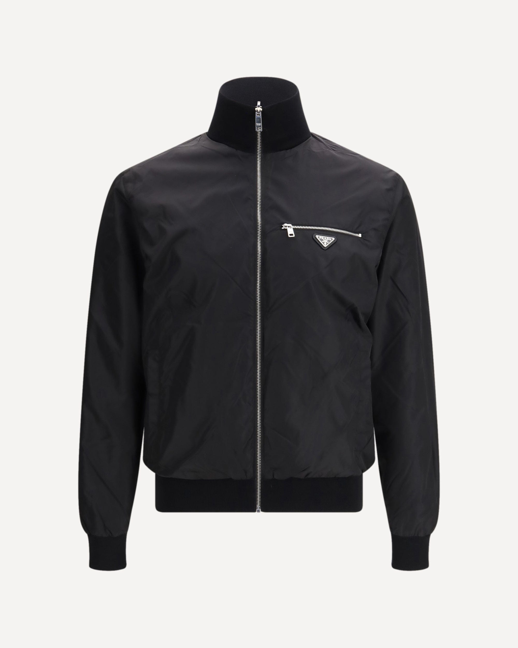 Prada Reversible Wool And Re-Nylon Bomber Jacket - alternate view