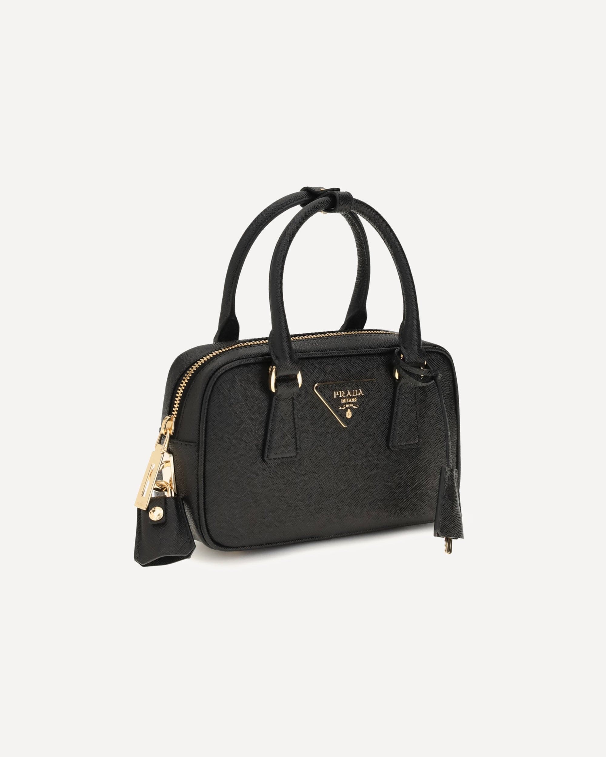 Prada Saffiano-Leder-Handtasche Schultertasche - alternate view