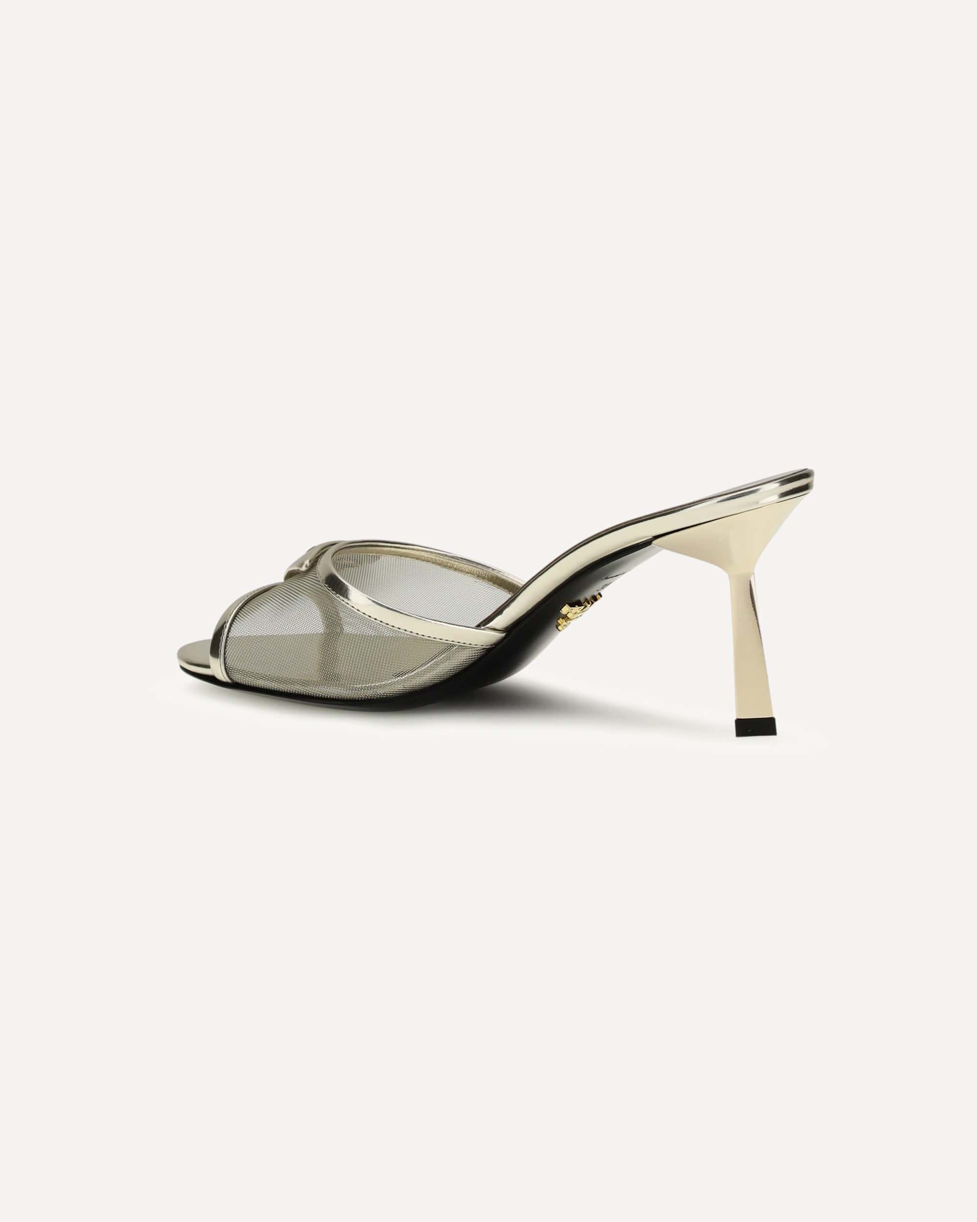 Prada Sandals With The Triangular Logo