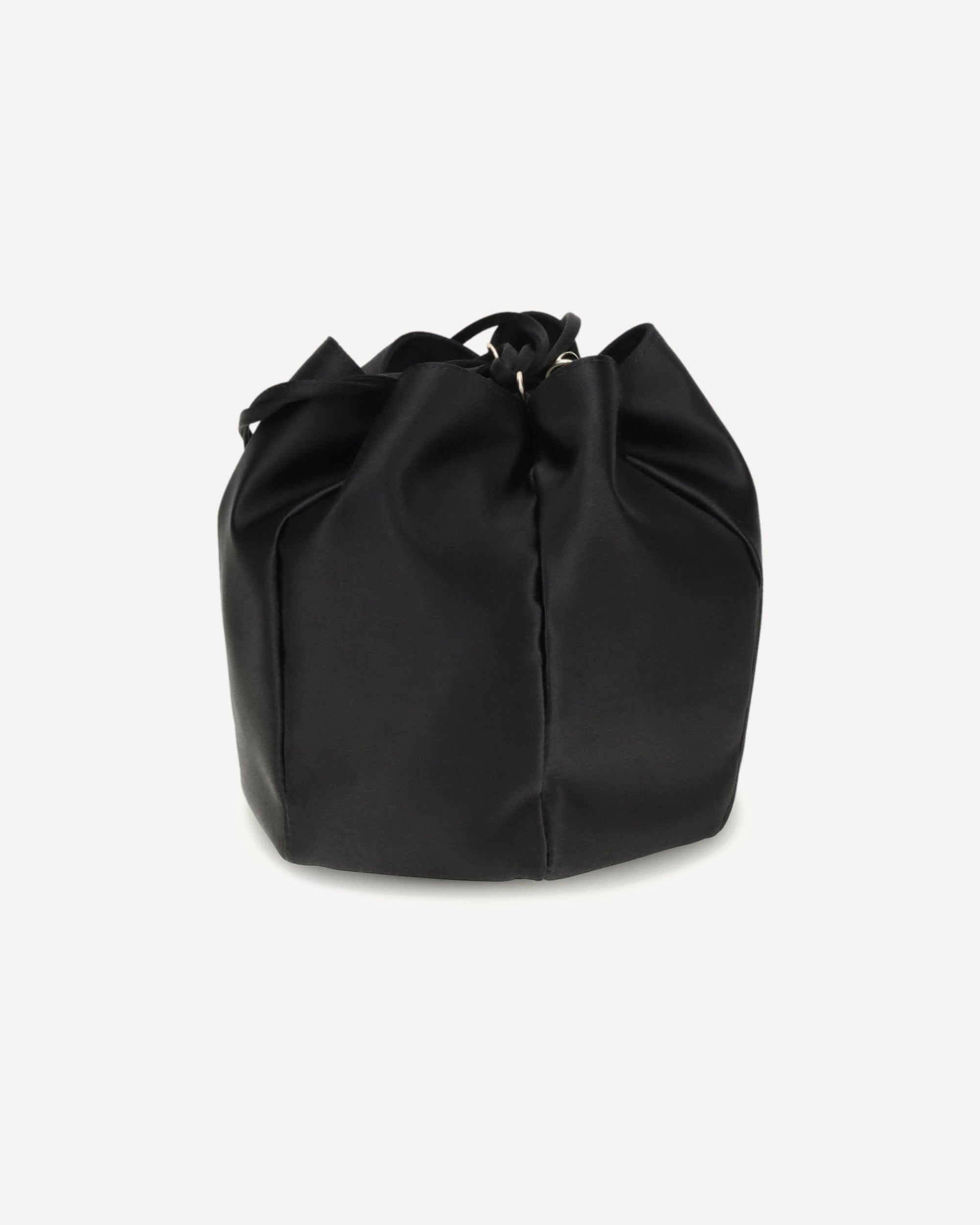 Prada Satin Pouch Drawstring Mini Bag