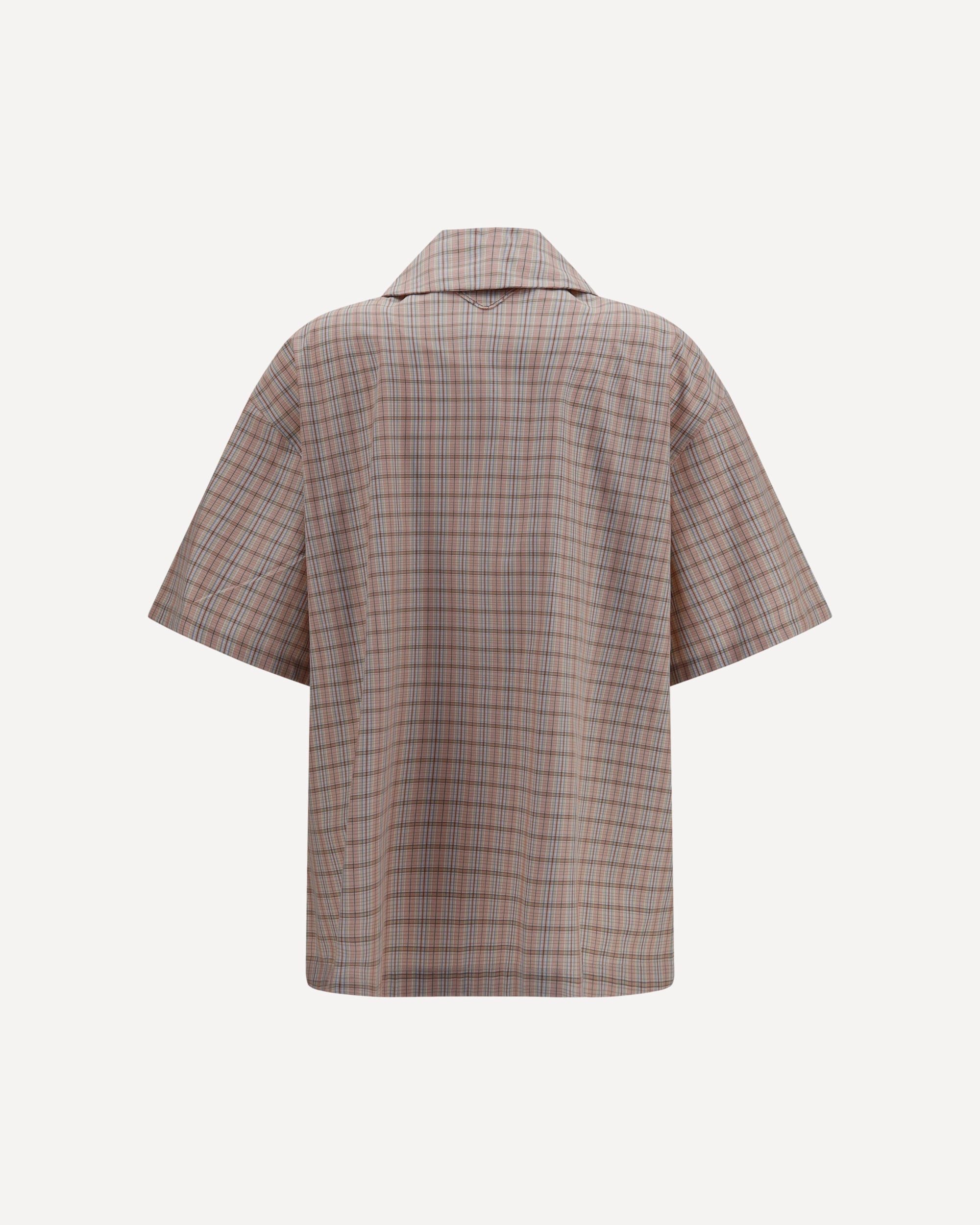 Prada Short-Sleeved Check Shirt | Sendegaro UK