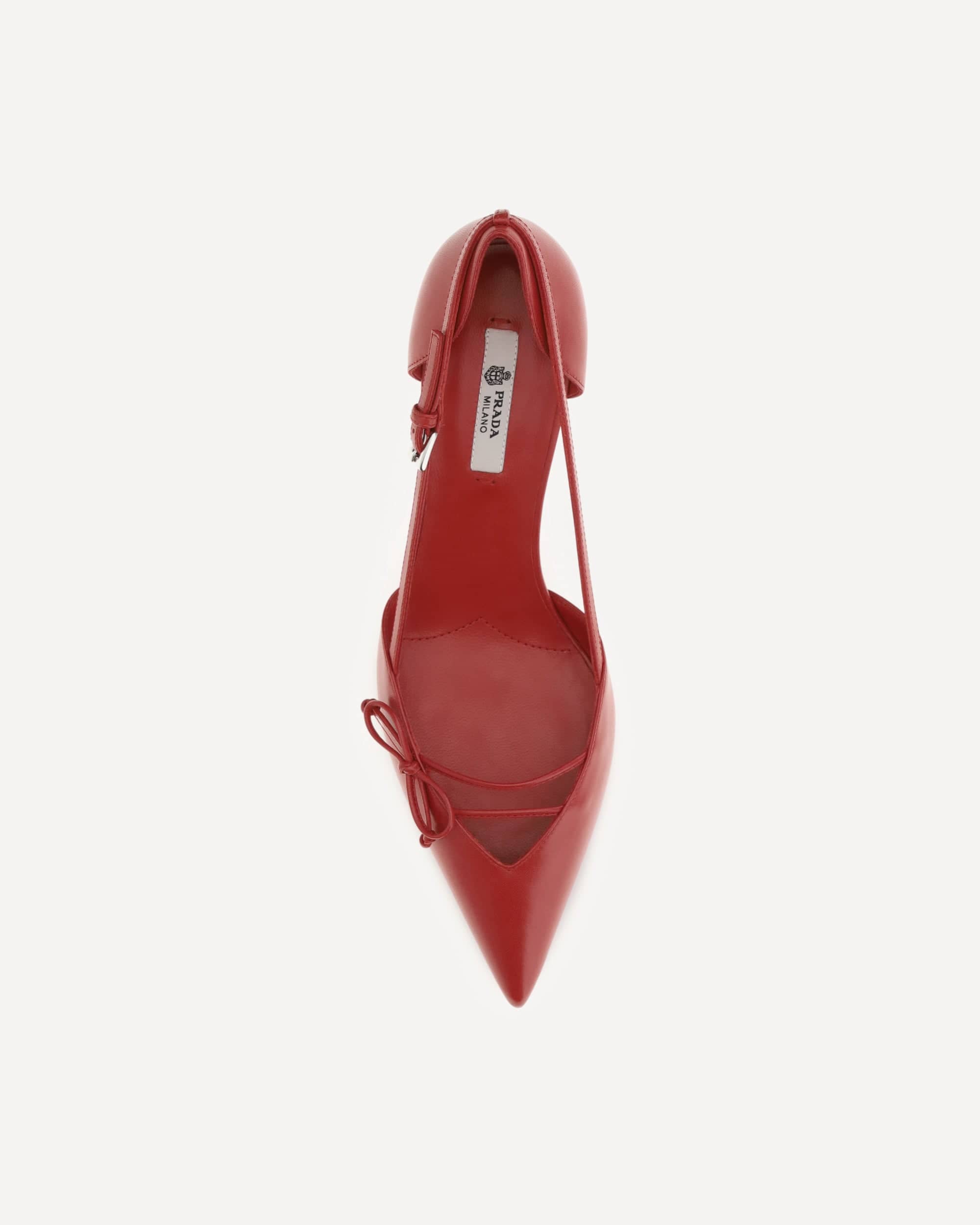 Prada Side-Cut Leather Pumps | Sendegaro CH