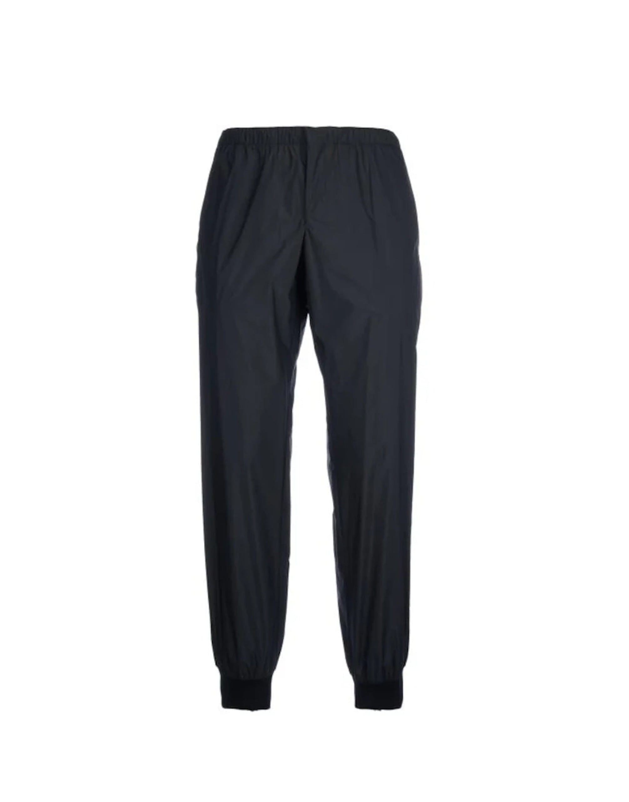 Prada Silk Tec Sweatpants With Satin Bands