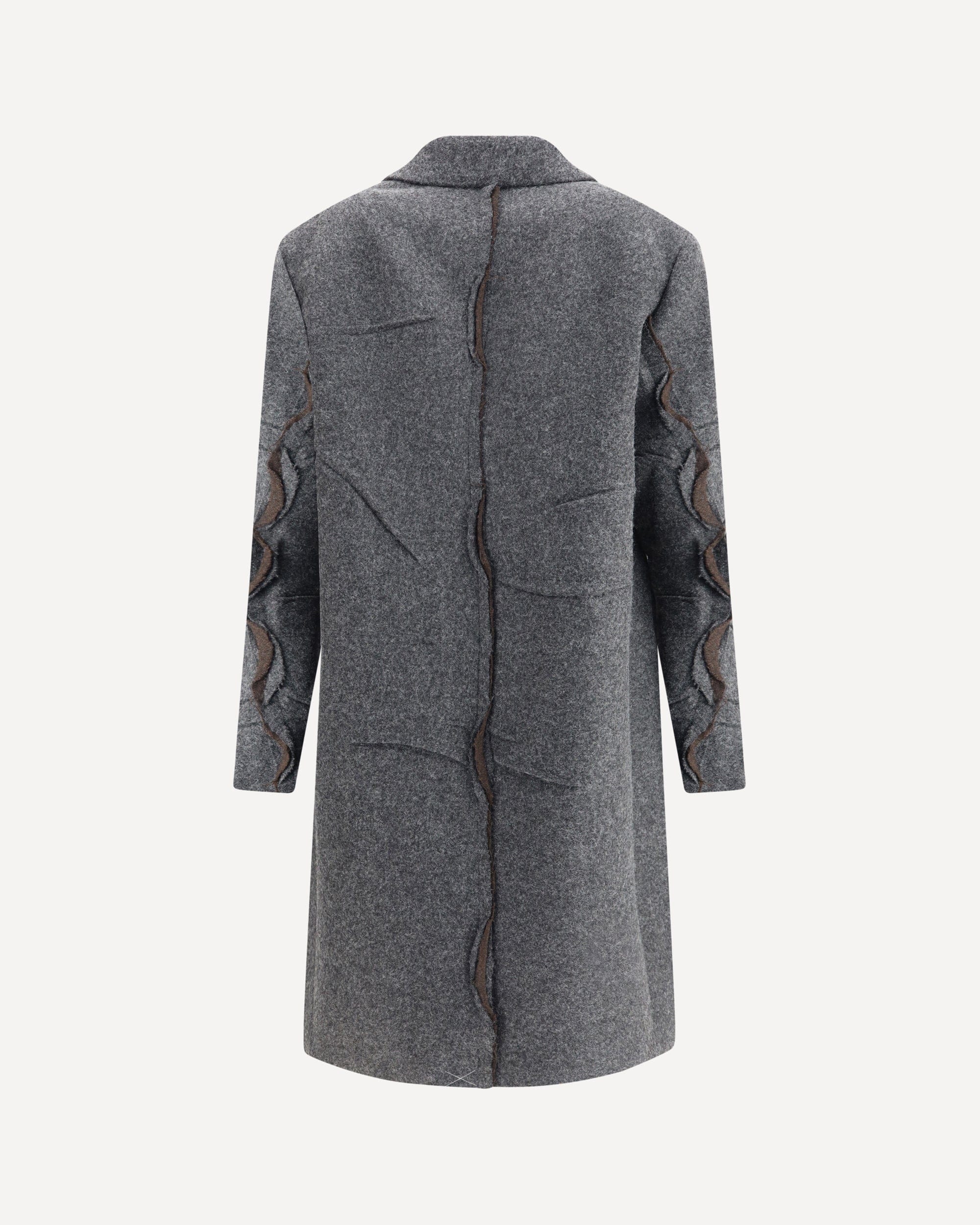 Prada Single-Breasted Shetland Wool Coat | Sendegaro