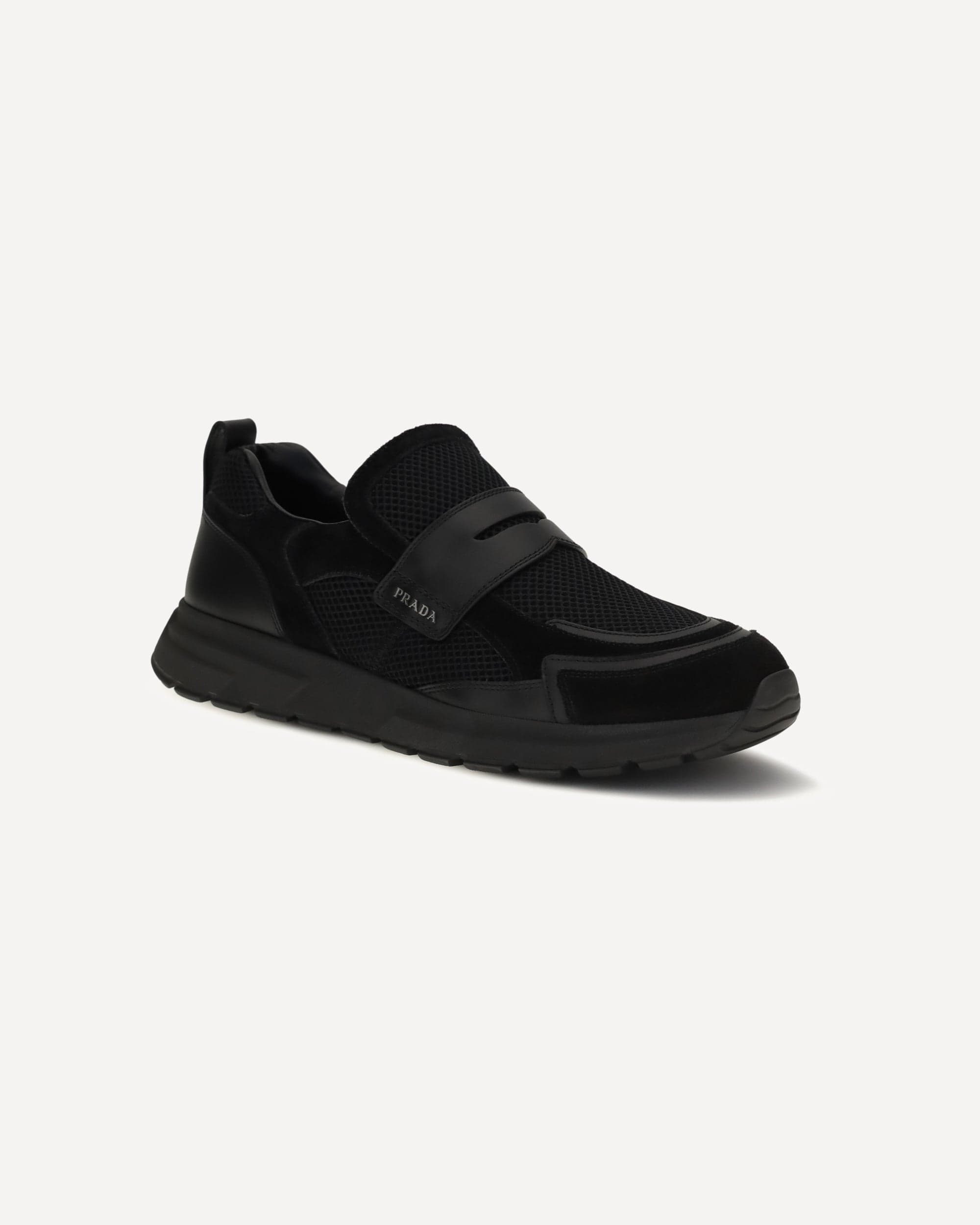靴 archive PRADA SPORT calzature uomo mesh Prada Sport Mesh Loafers | Sendegaro PL