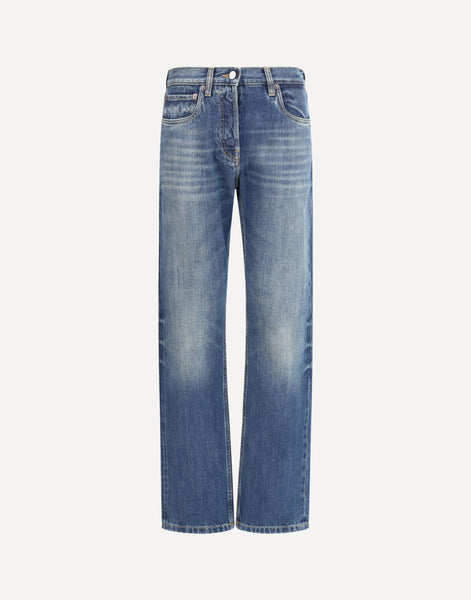 Prada Straight Jeans With Logo Patch | Sendegaro ZA