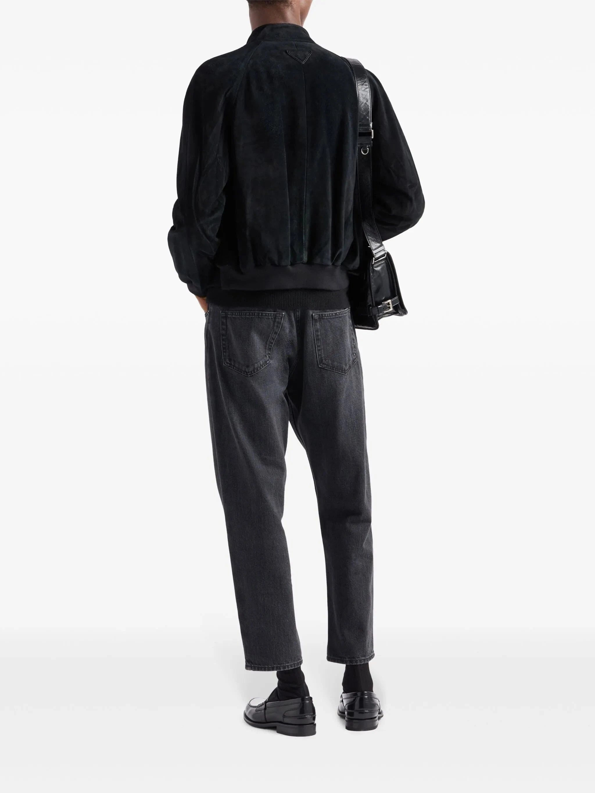 Prada Suede Bomber Jacket | Sendegaro CA Prada Suede Bomber Jacket | Sendegaro CA