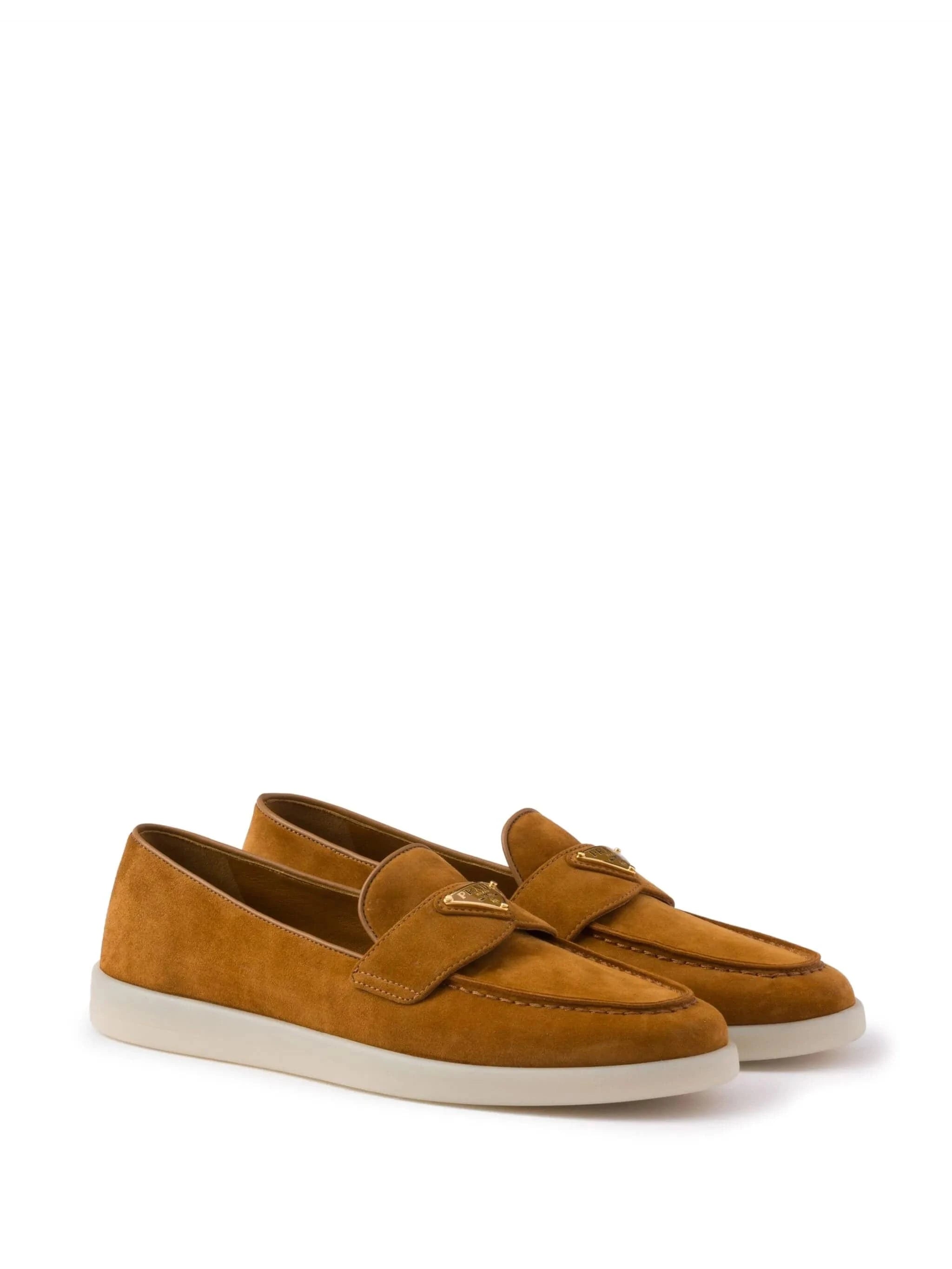 Prada Suede Loafers