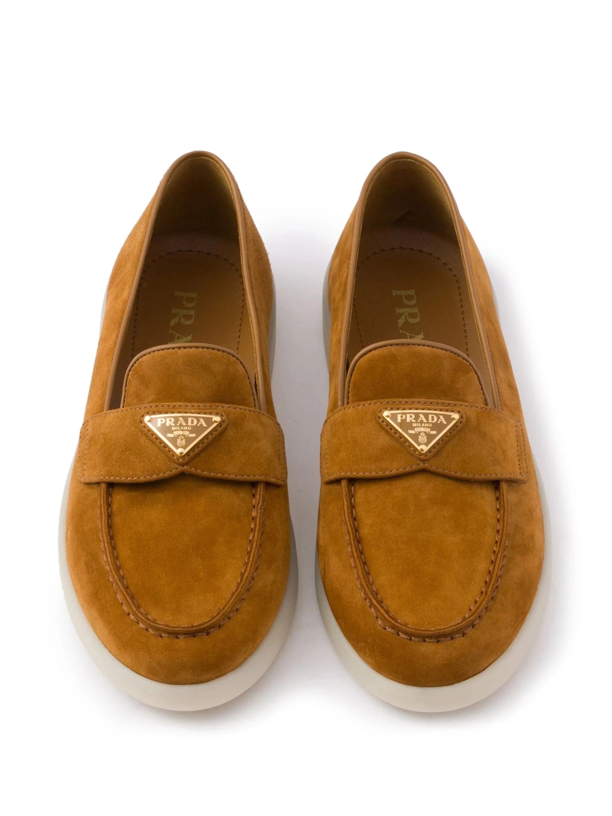 Prada Suede Loafers