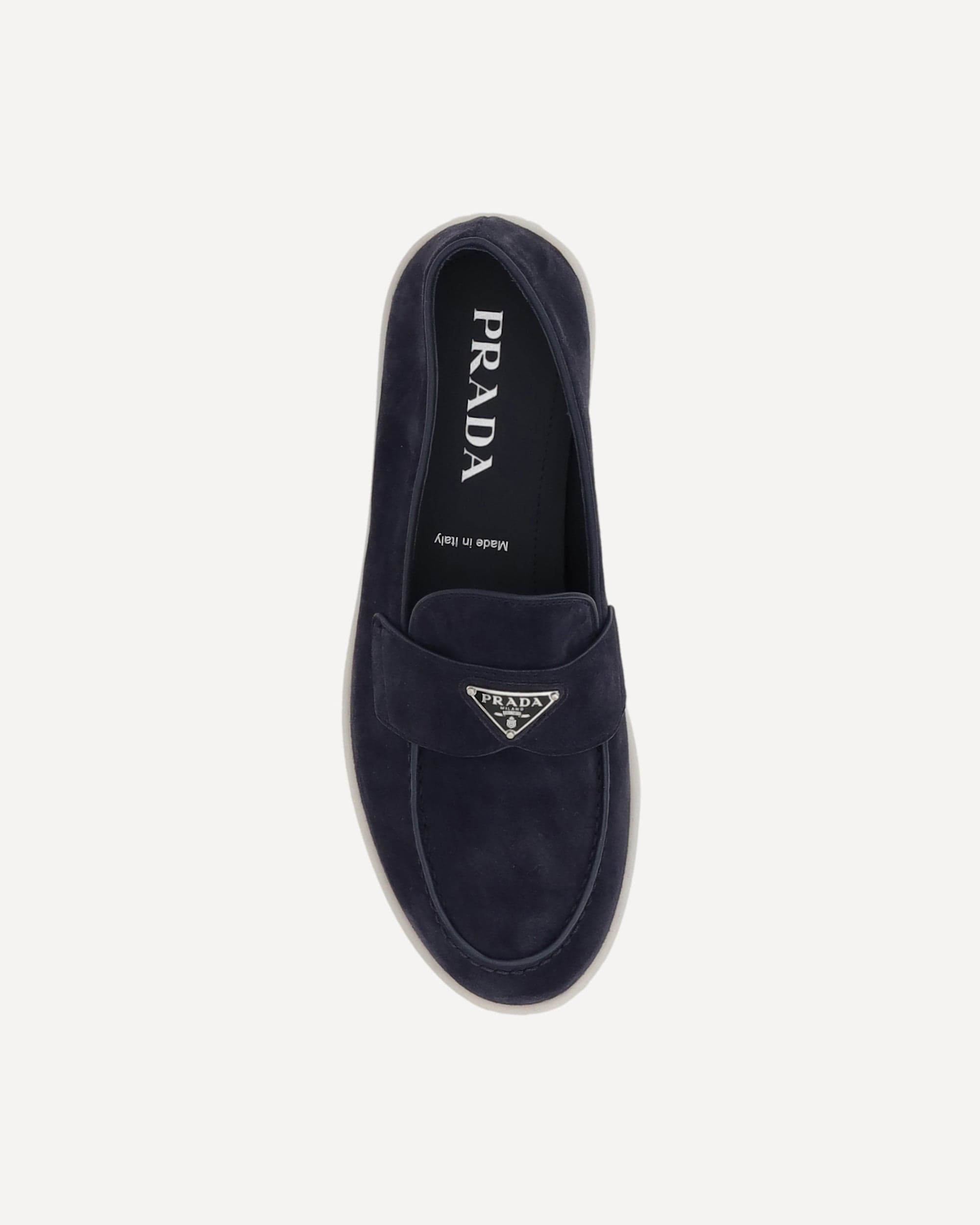 Prada Suede Loafers