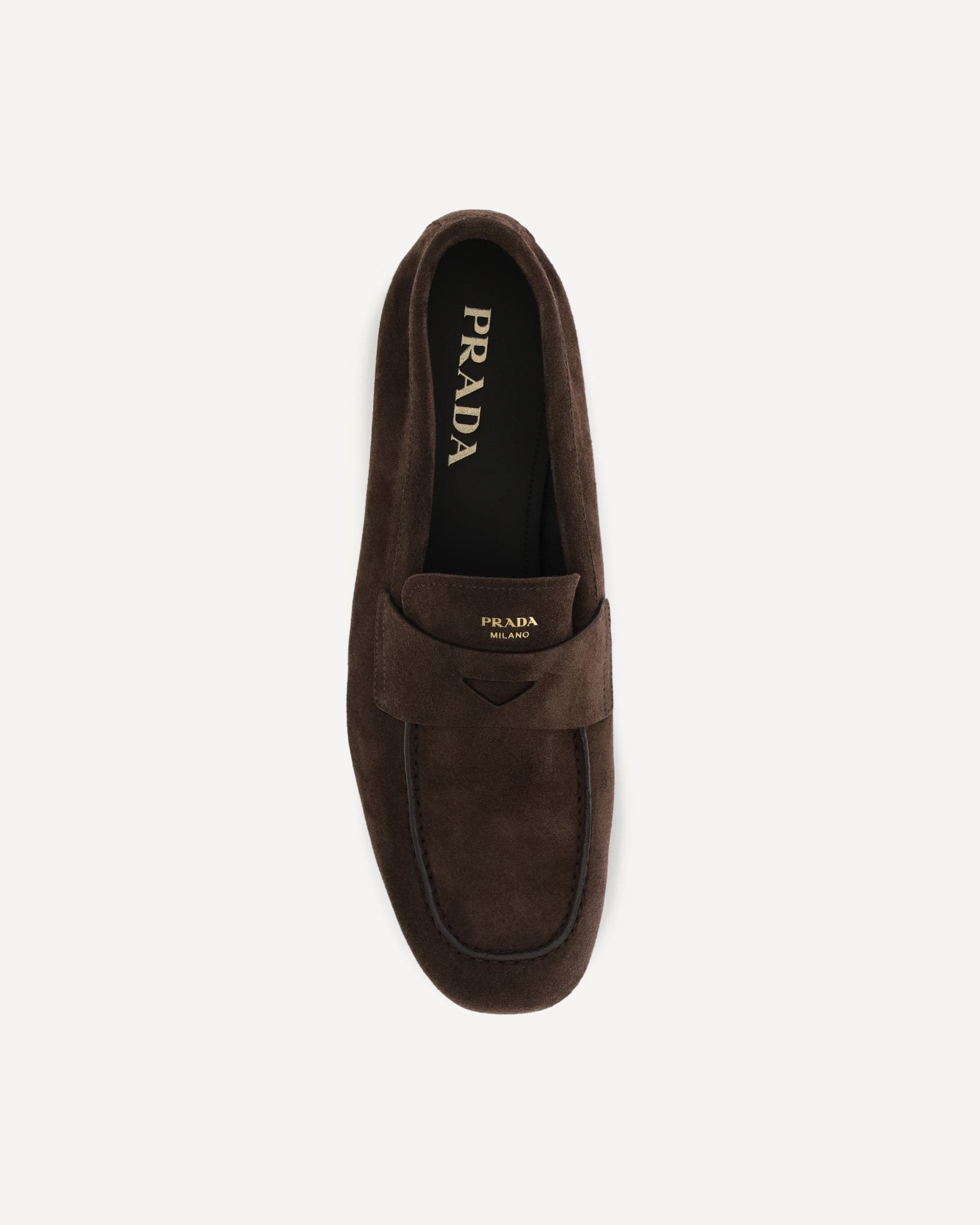 Prada Suede Loafers