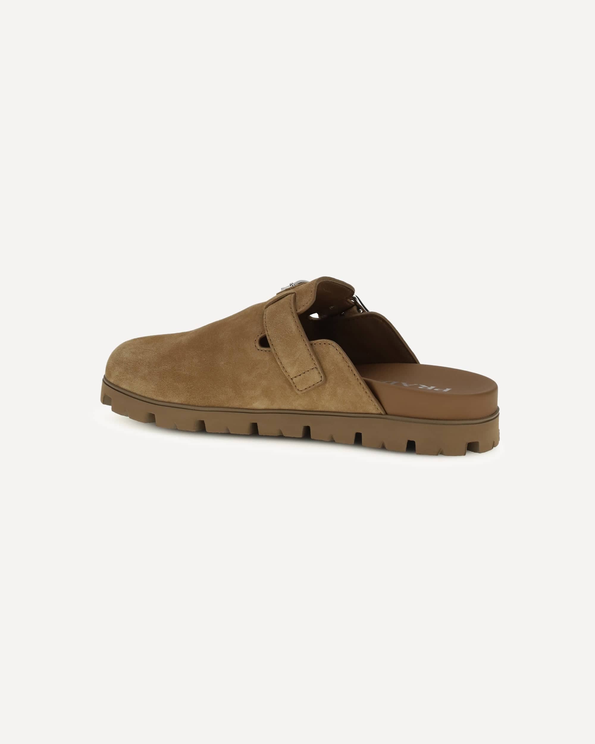 Prada Suede Mules